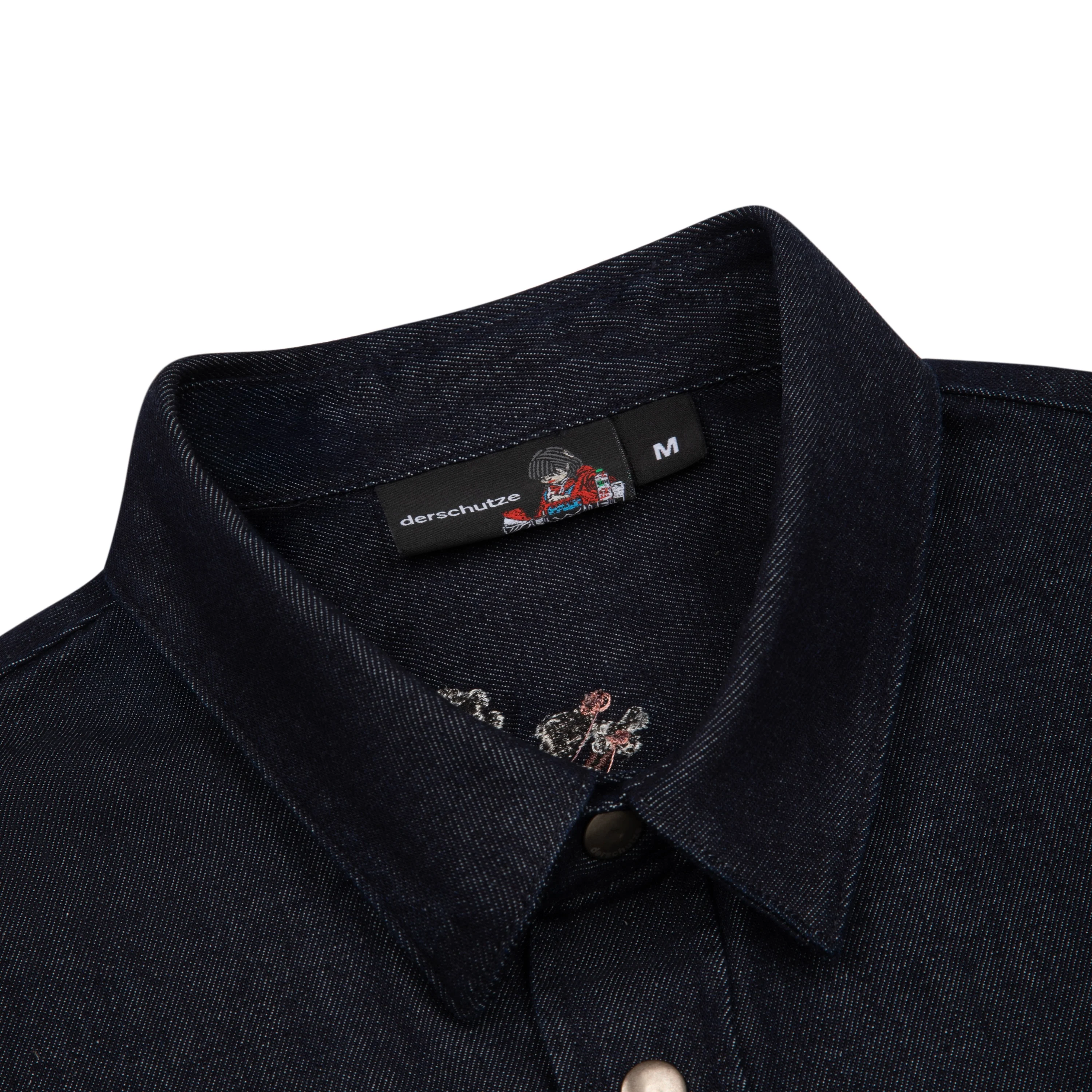 "yakuza" Shirt indigo - Image 3