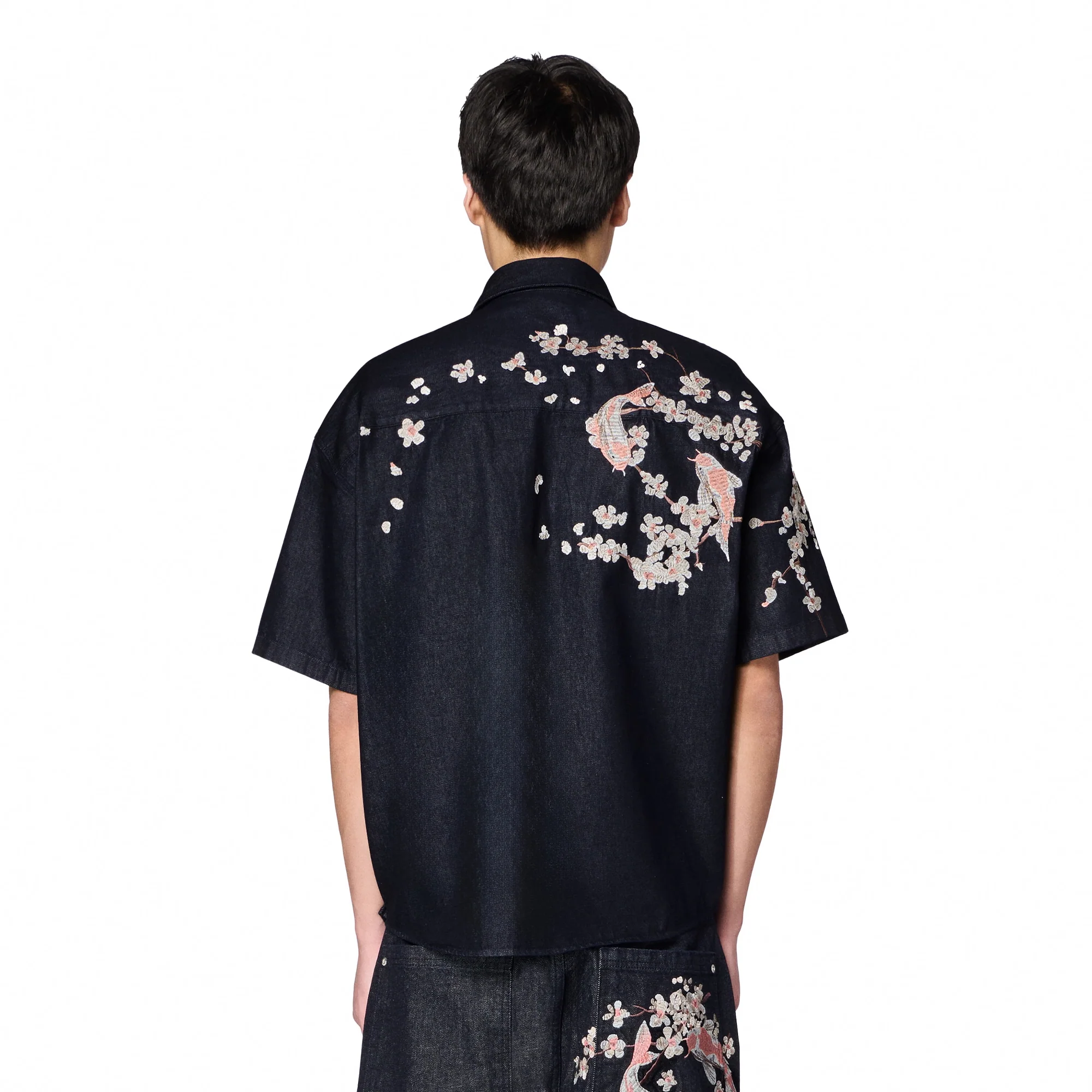 "yakuza" Shirt indigo - Image 9