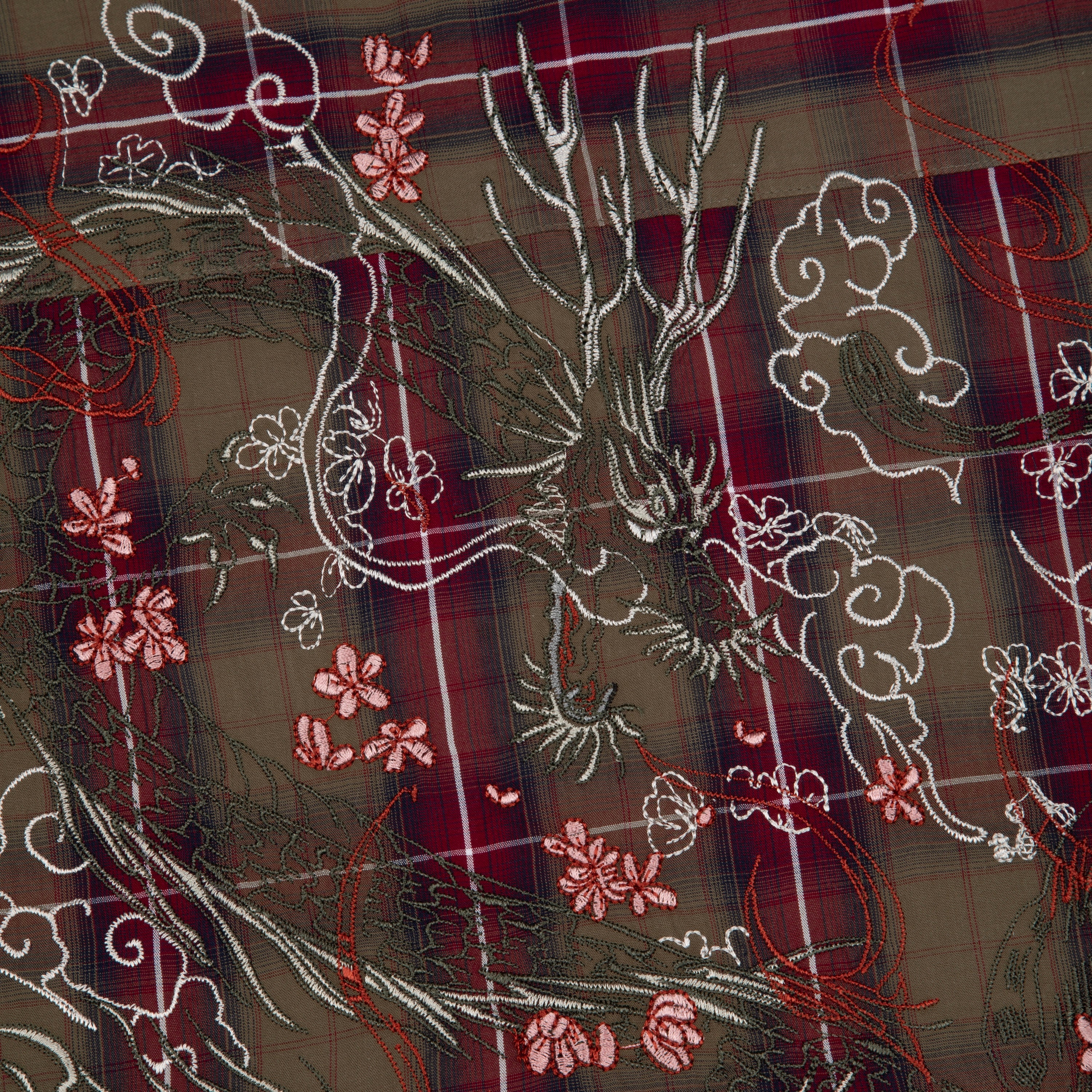 "yakuza" Shirt plaid green - Image 6