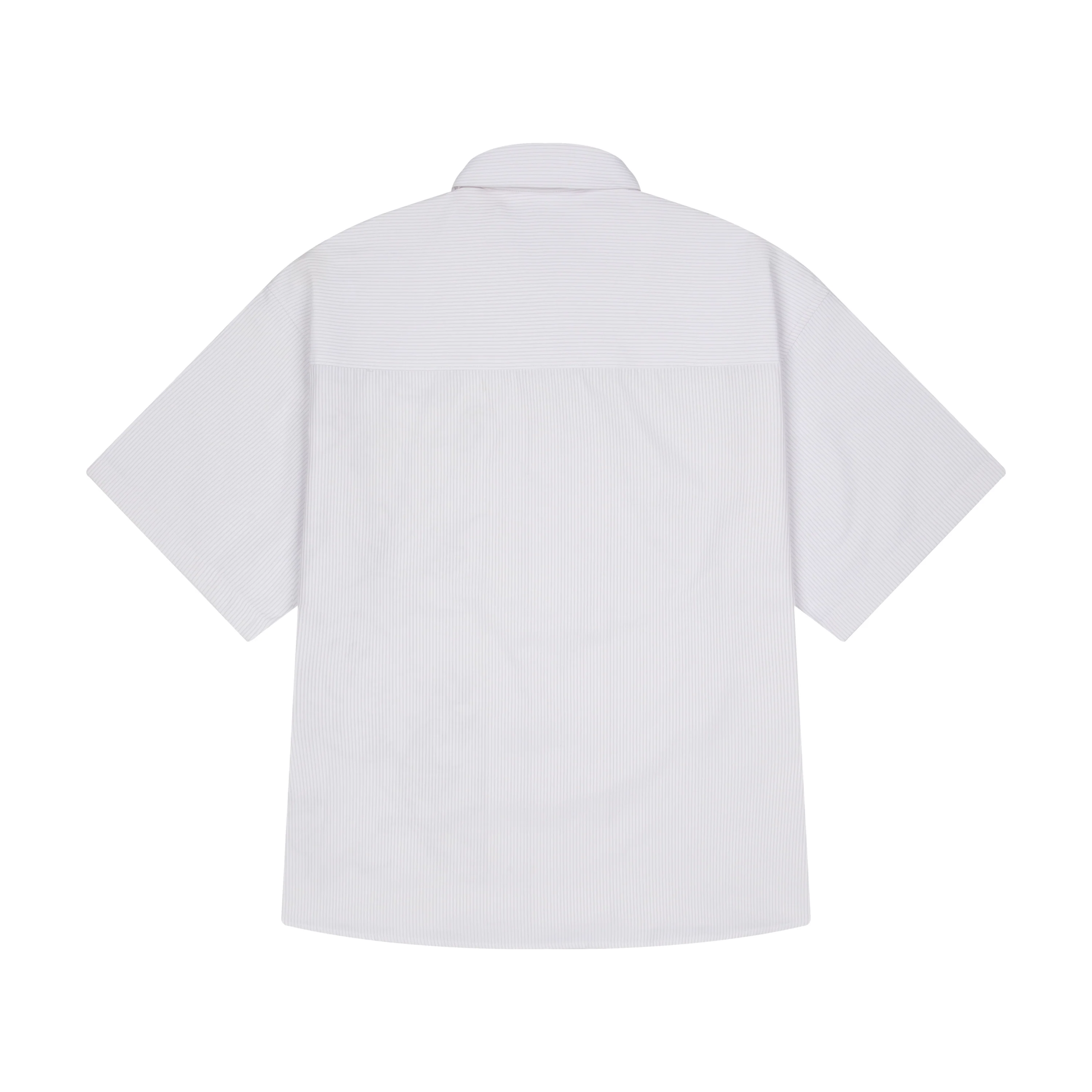 "yakuza" Shirt white striped - Image 2