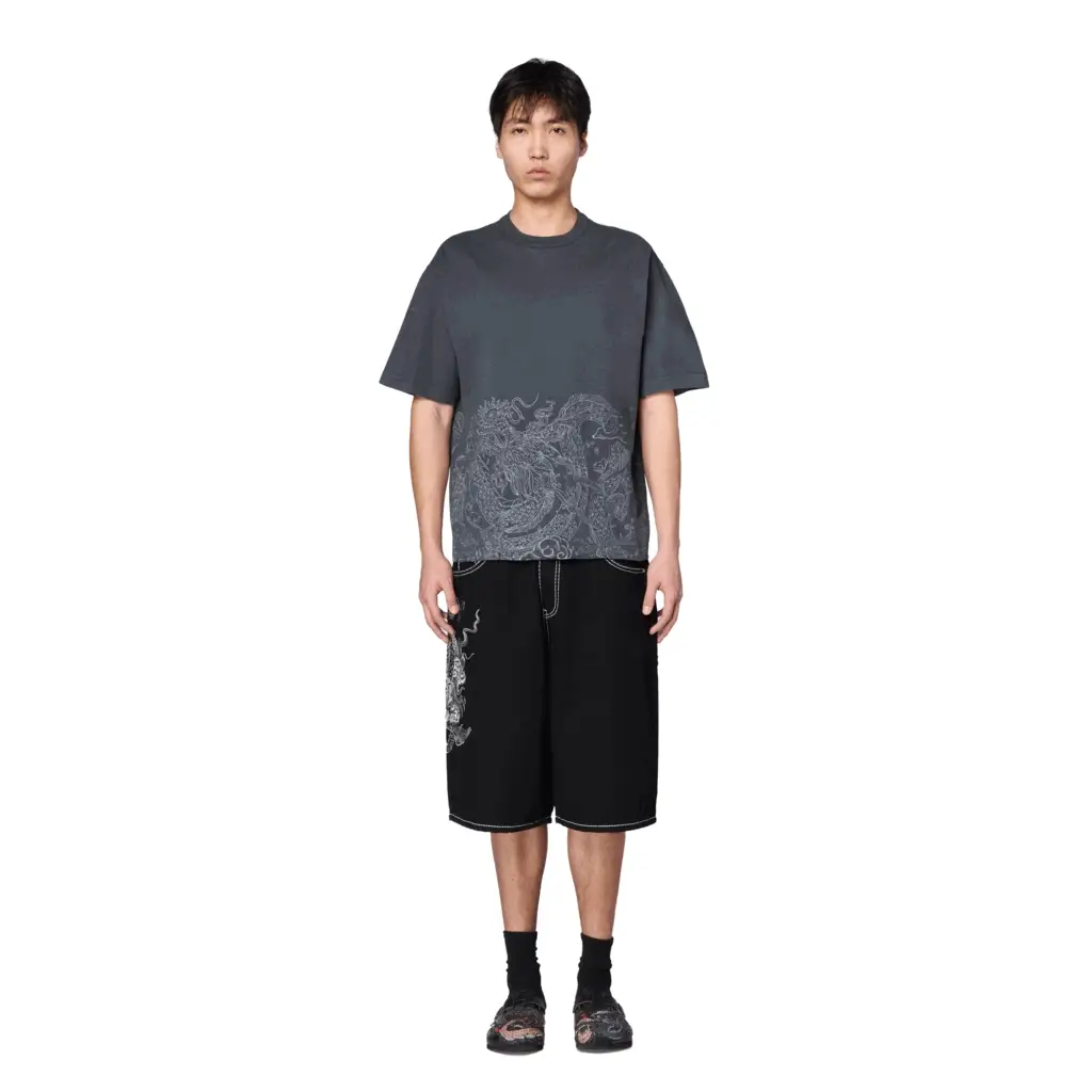 "yakuza" T Shirt anthracite - Image 8