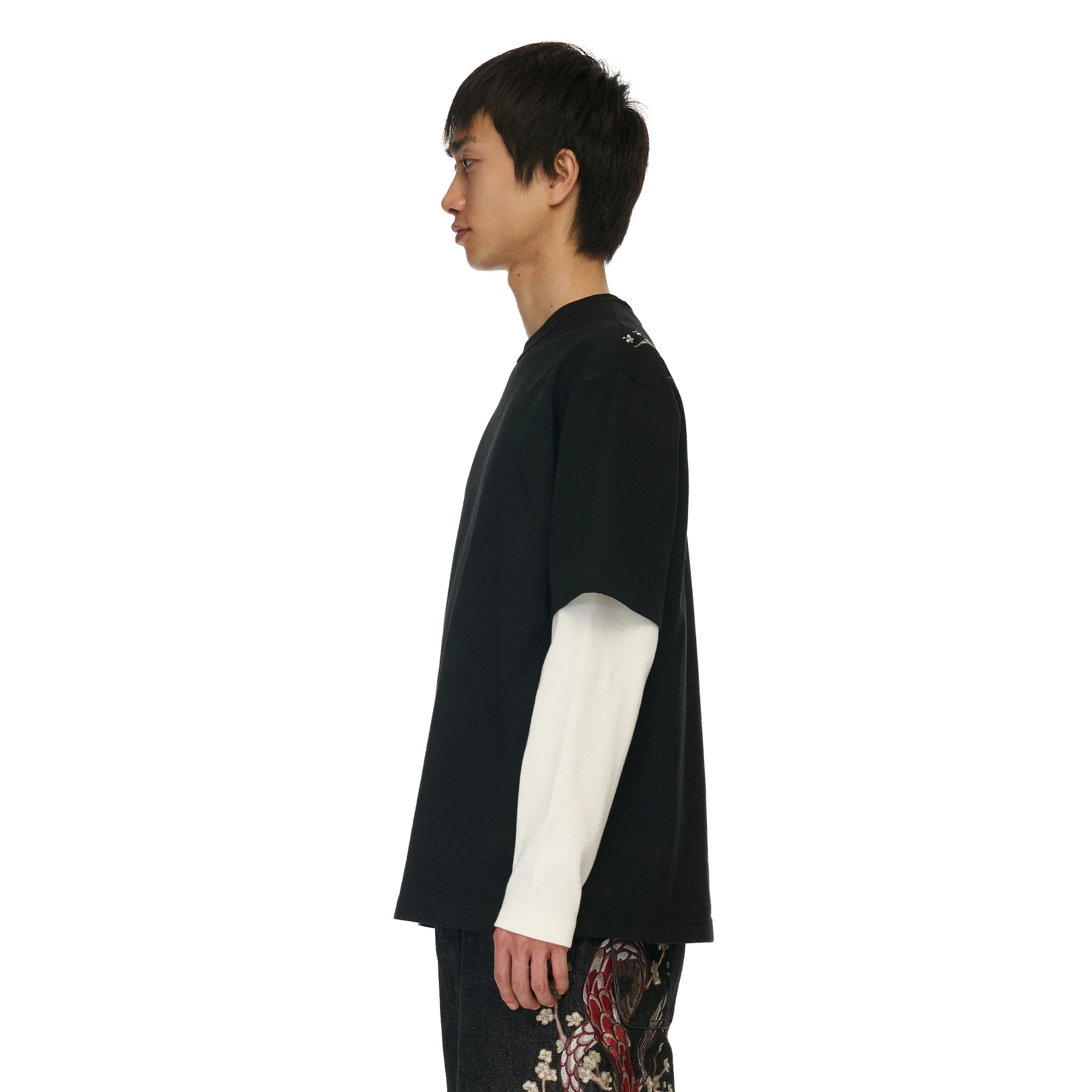 "yakuza" T Shirt black 02 - Image 7