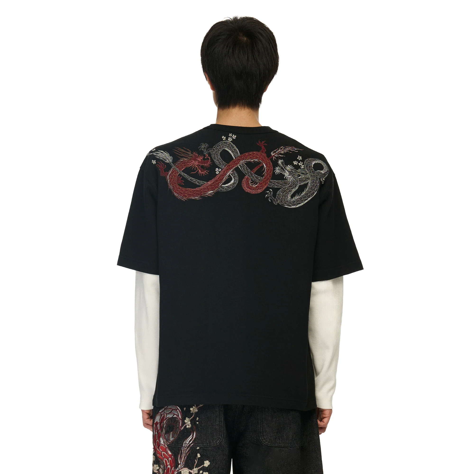 "yakuza" T Shirt black 02 - Image 8