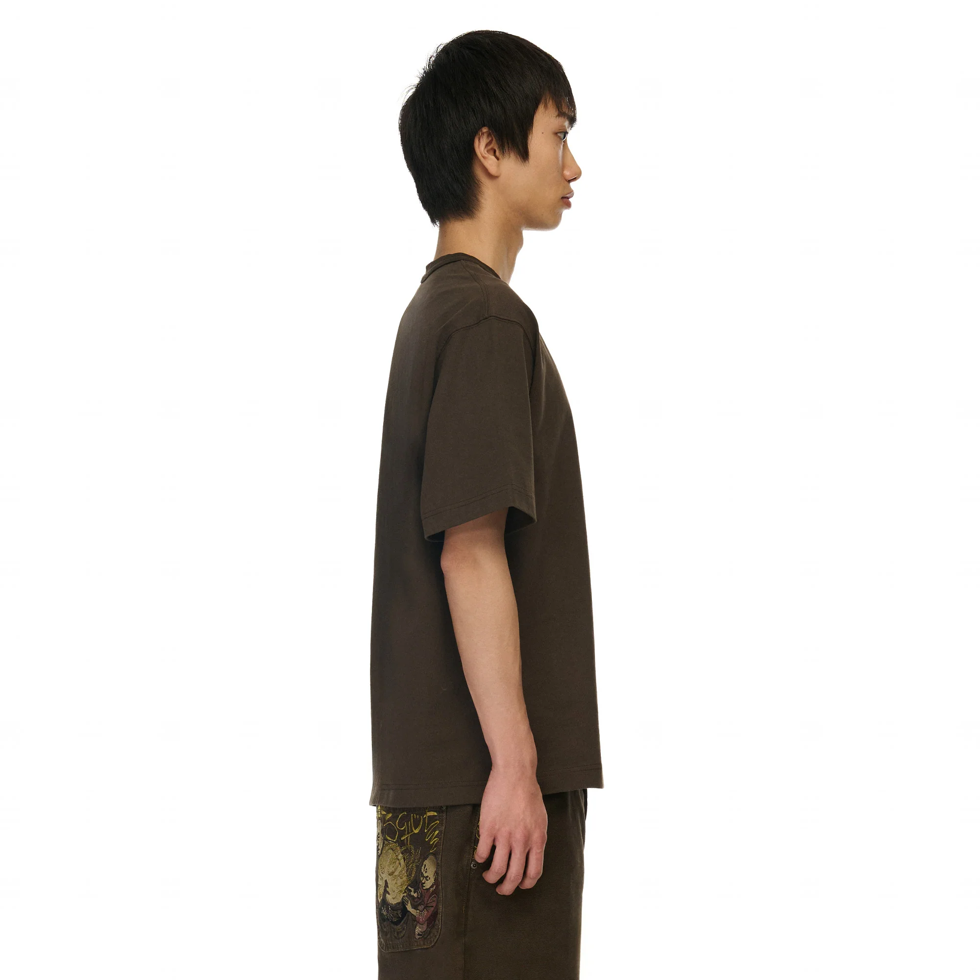"yakuza" T Shirt dark brown - Image 6