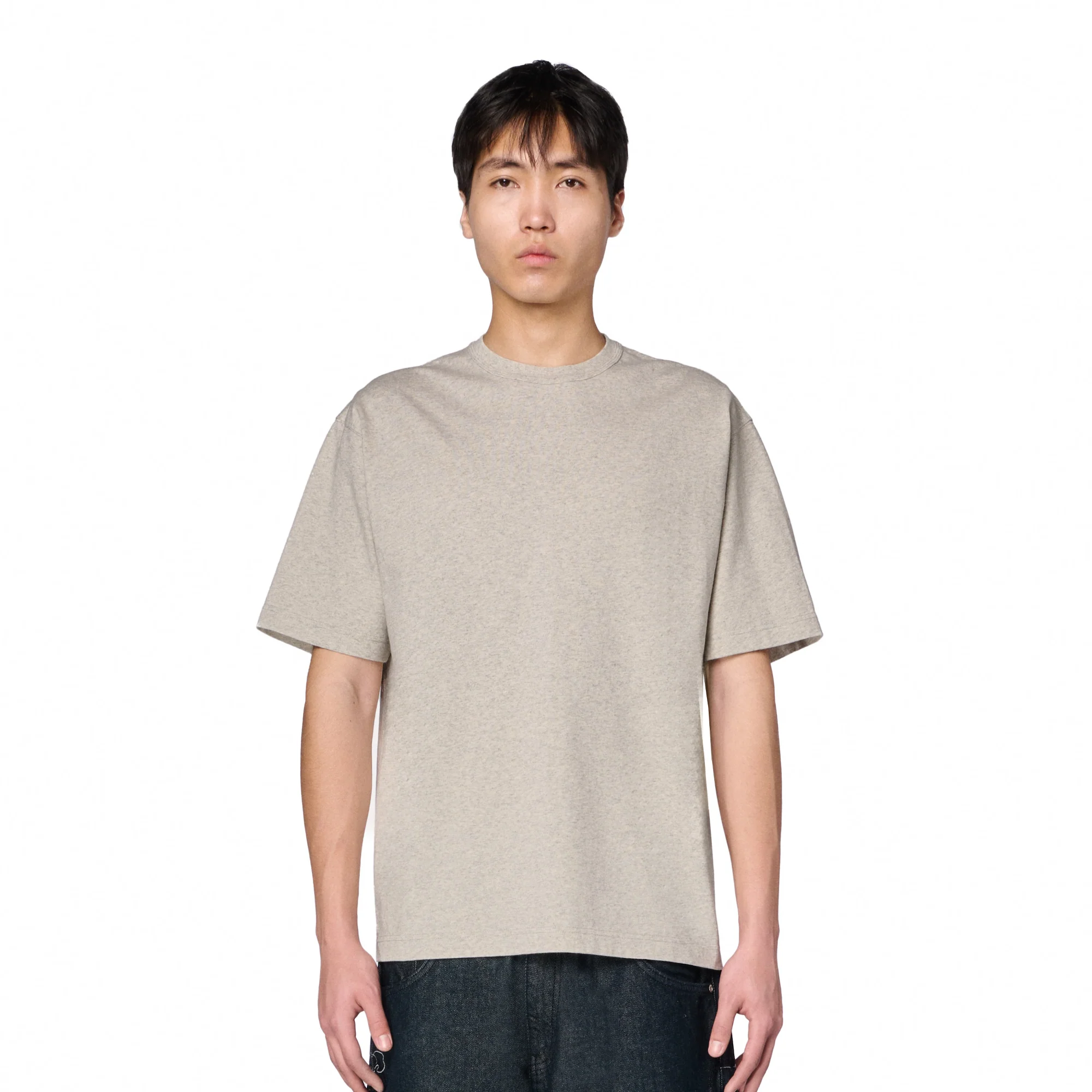 "yakuza" T Shirt grey melange - Image 5