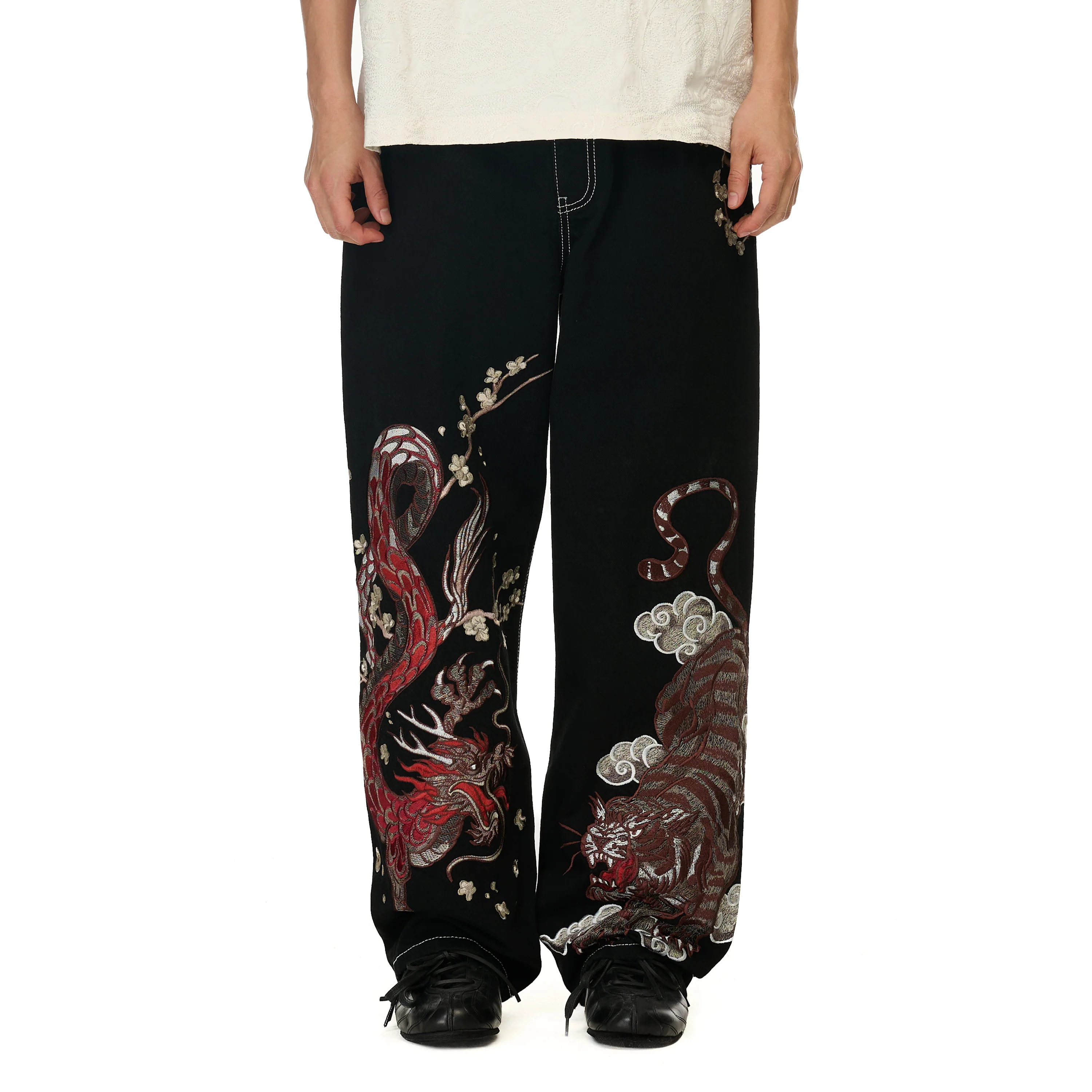 "yakuza v2" black Denim - Image 13