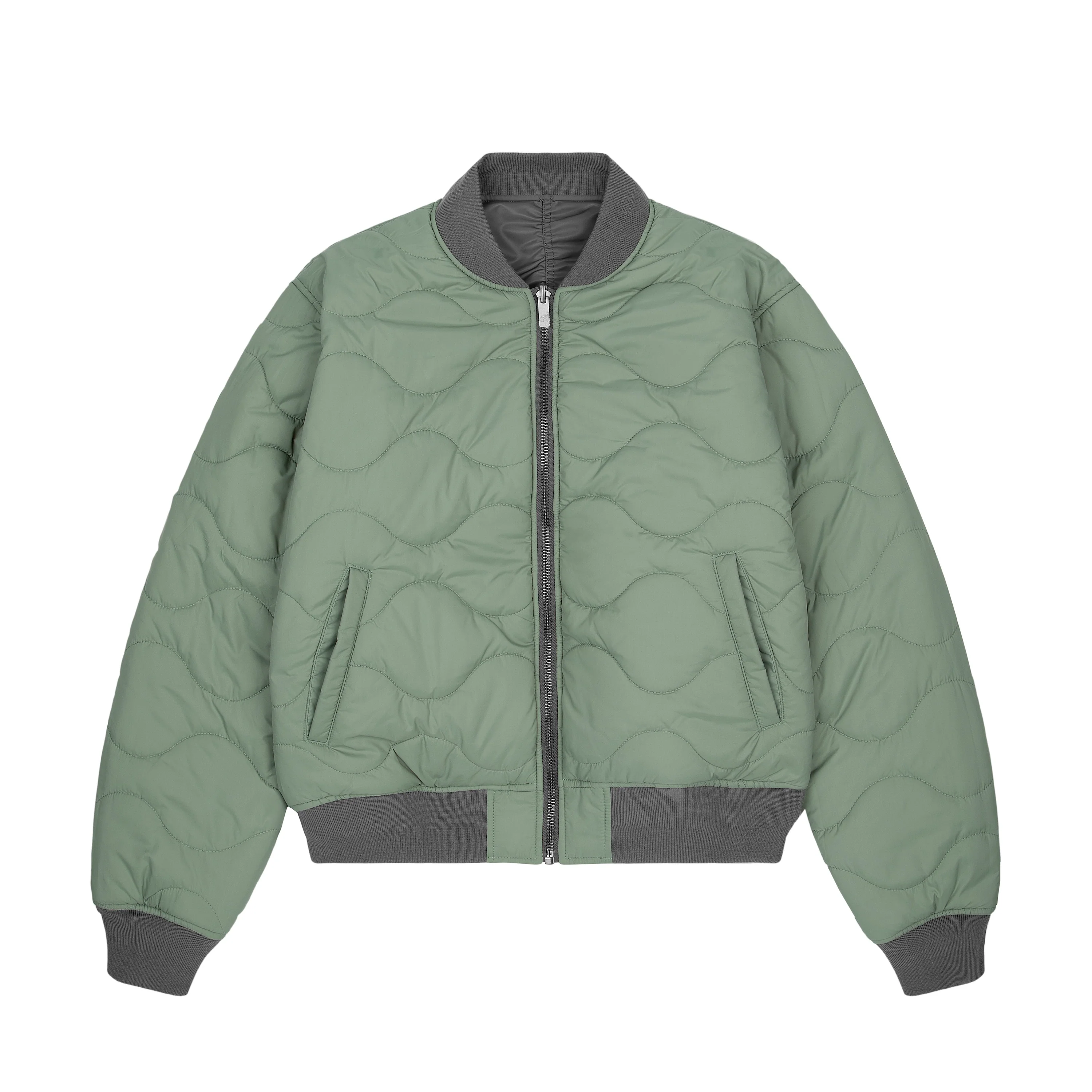 "yakuza v2" bomber Jacket dark grey - Image 3