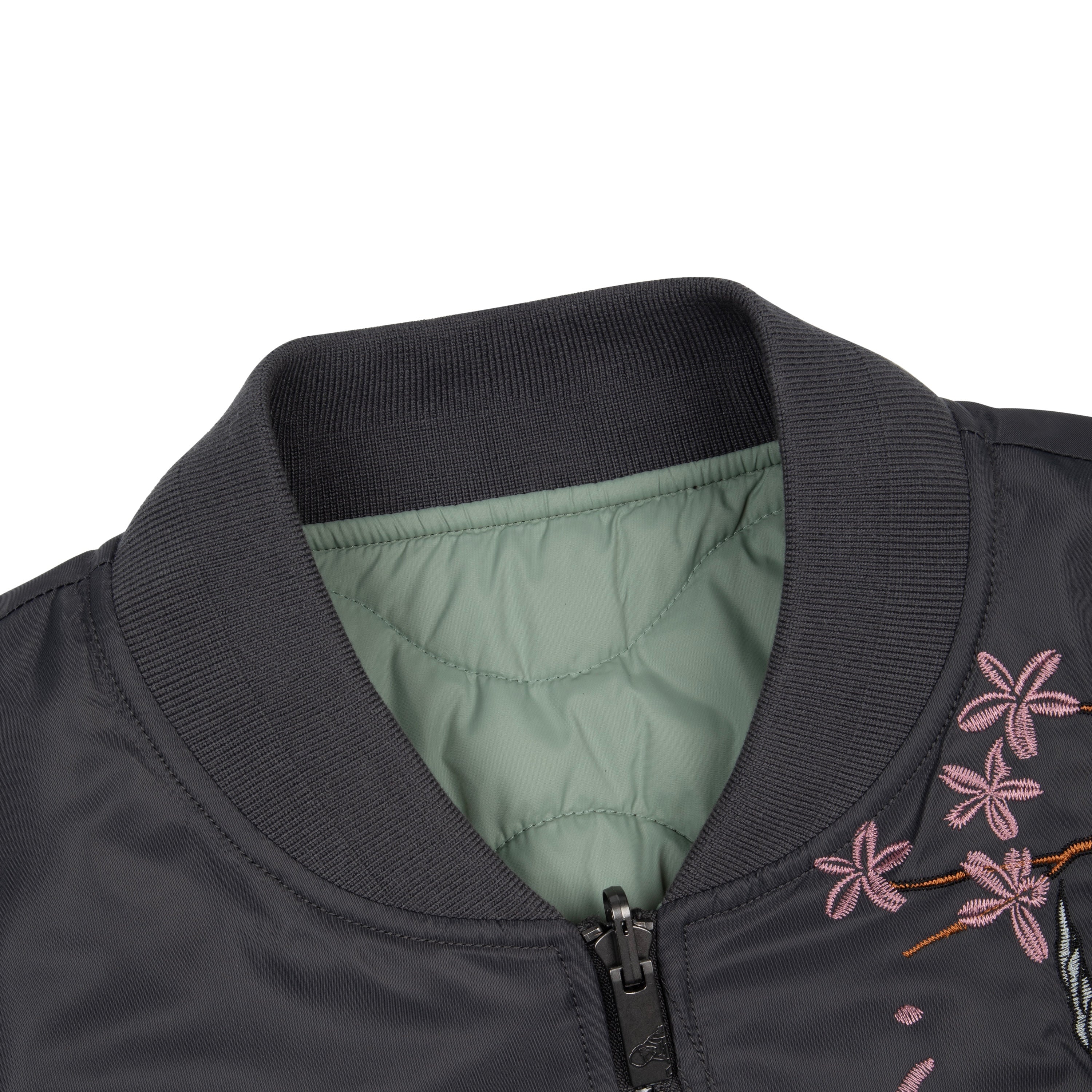 "yakuza v2" bomber Jacket dark grey - Image 5
