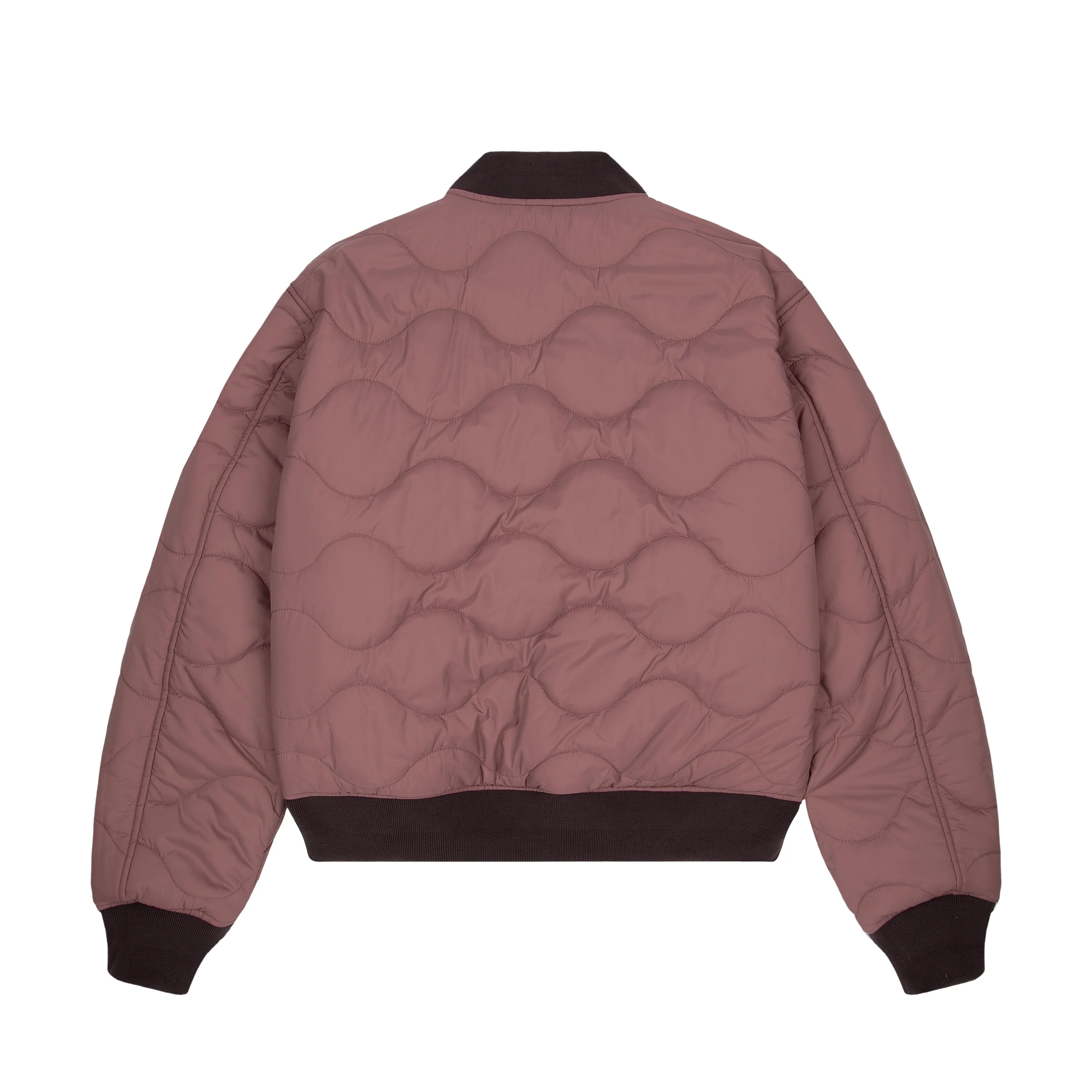 "yakuza v2" bomber Jacket deep plum - Image 4