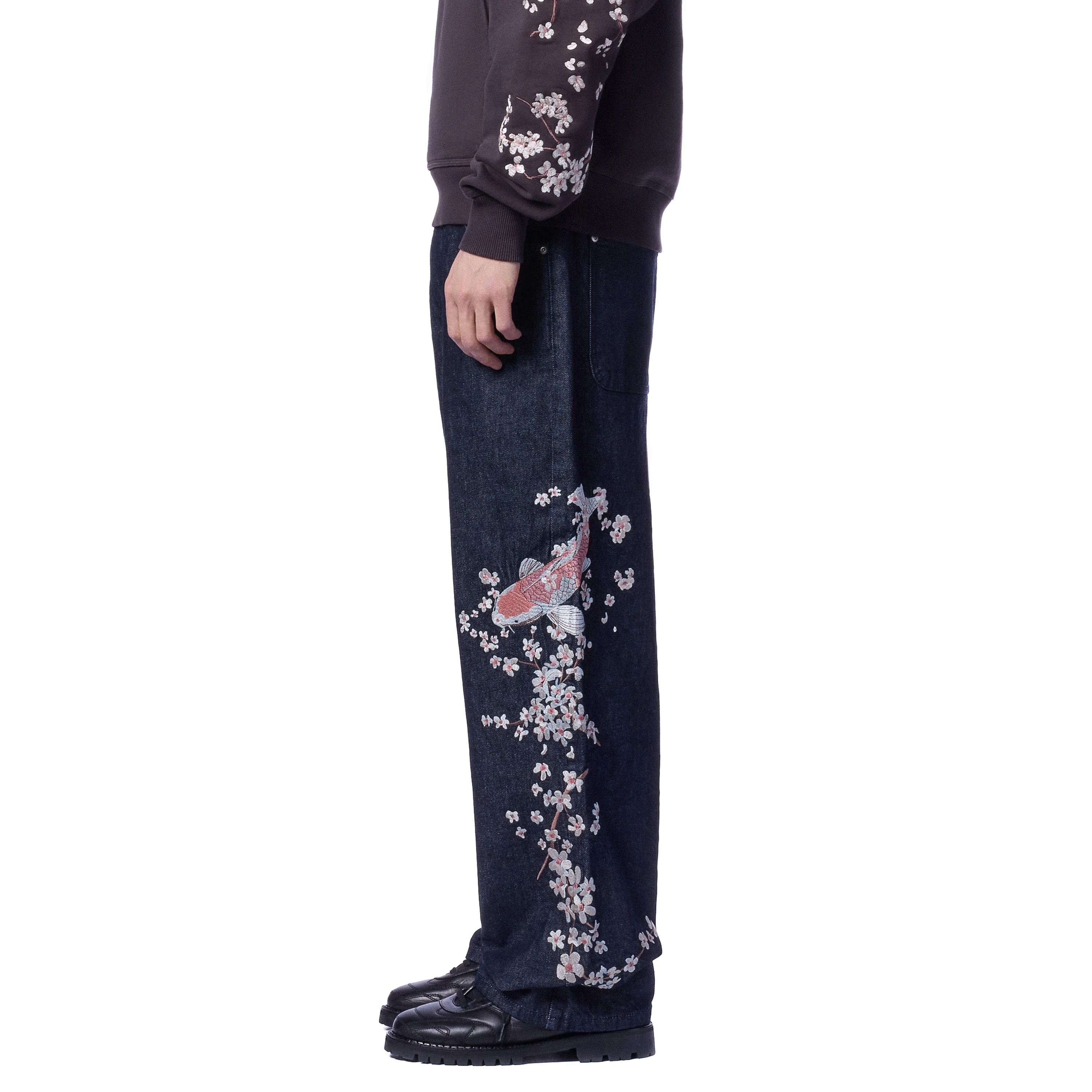 "yakuza v2" indigo raw Denim - Image 12