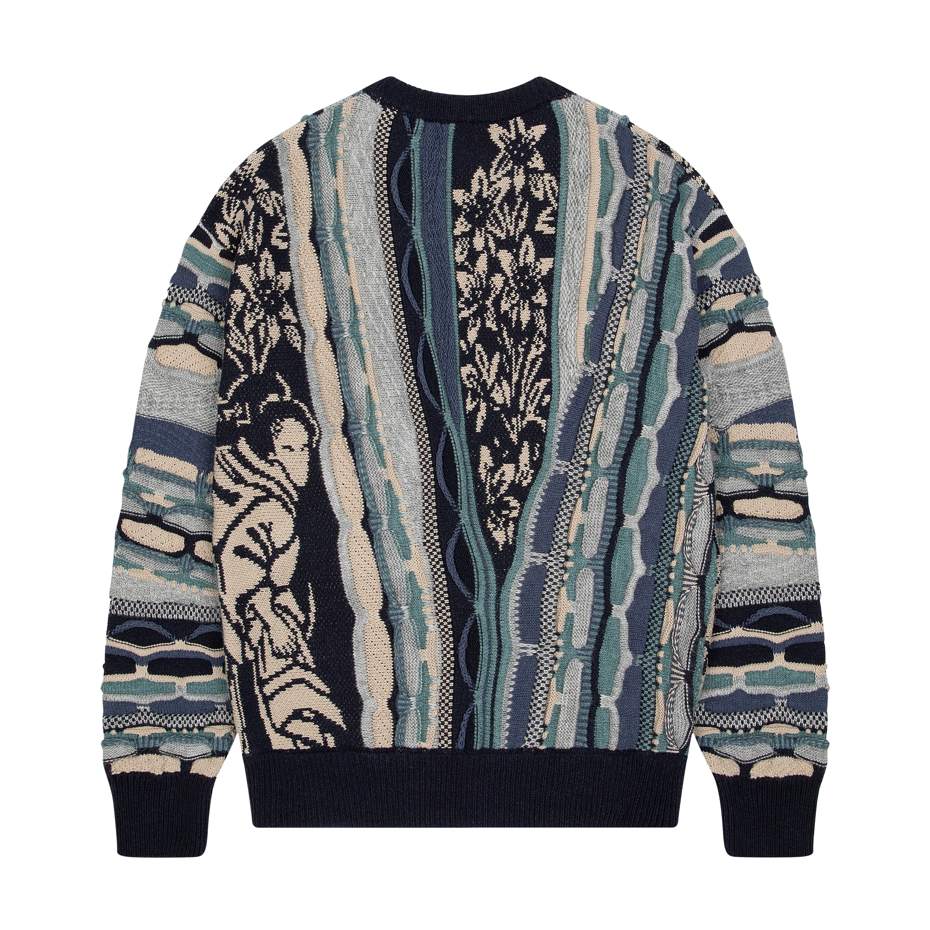 "yakuza v2" Knit dark blue - Image 2