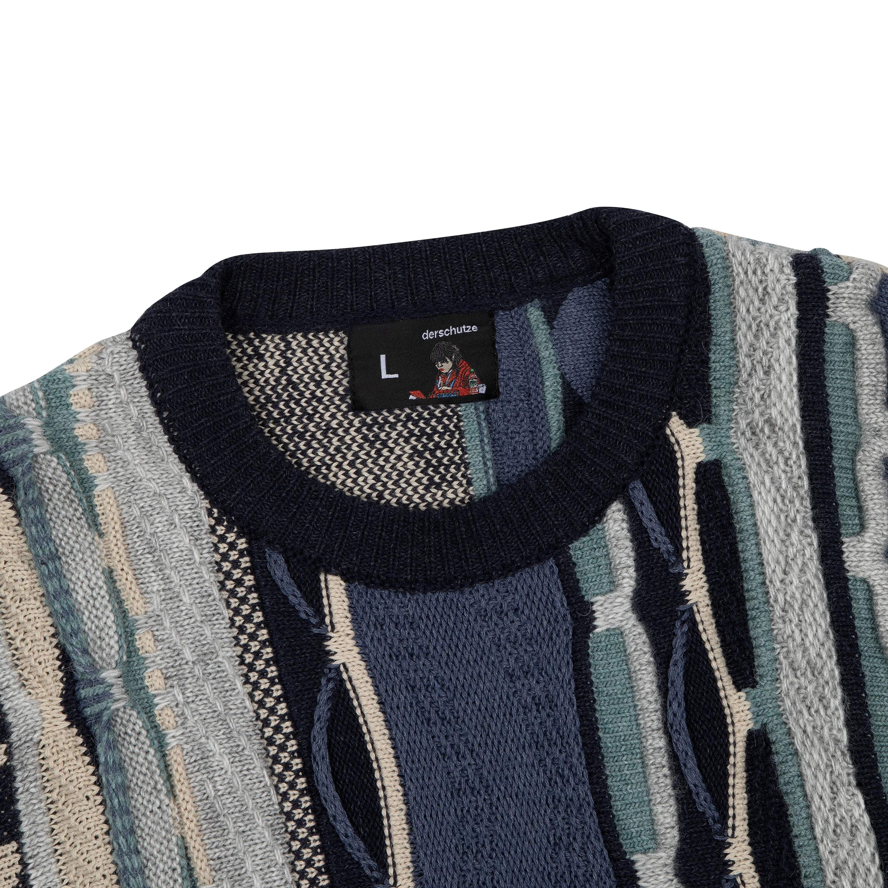 "yakuza v2" Knit dark blue - Image 3
