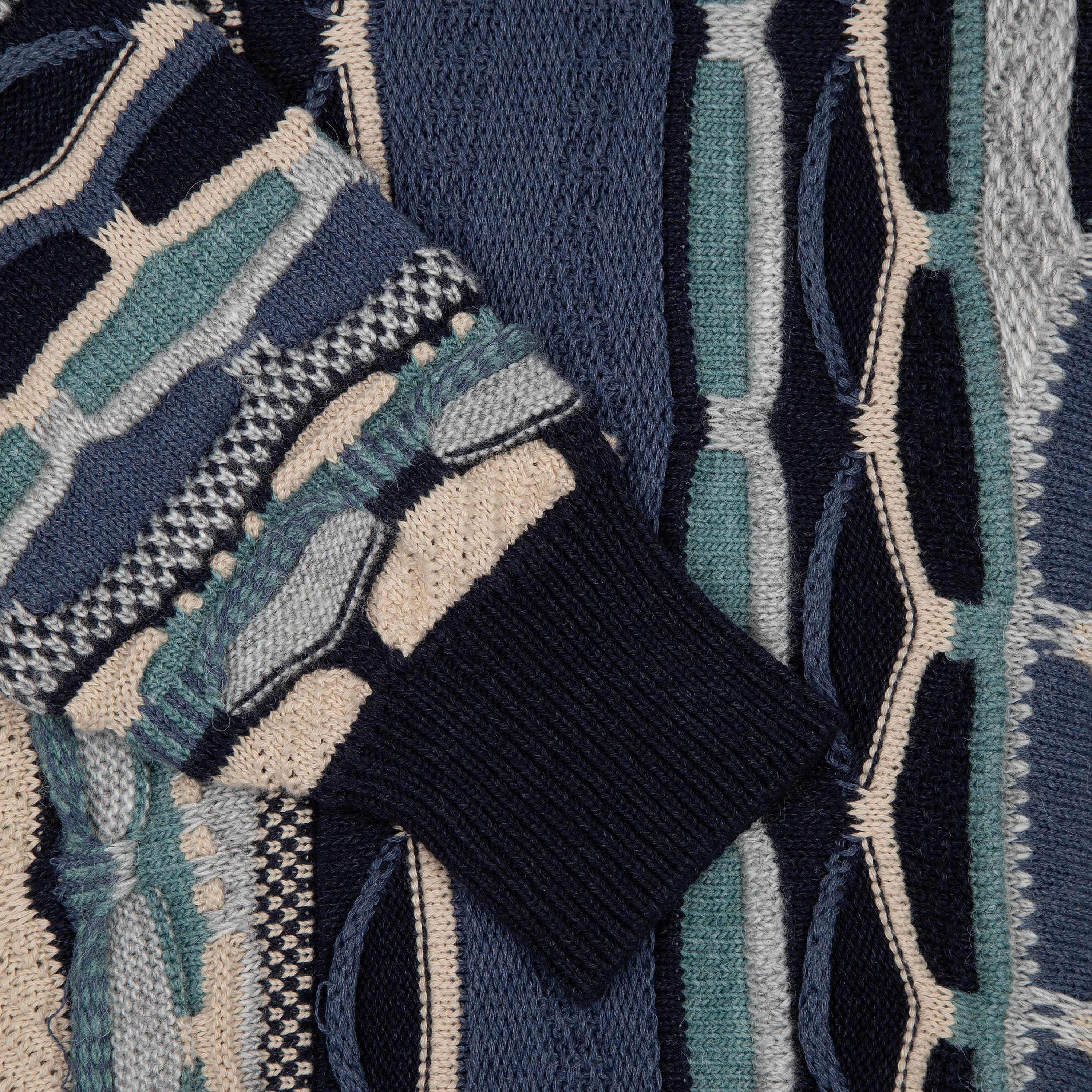 "yakuza v2" Knit dark blue - Image 7