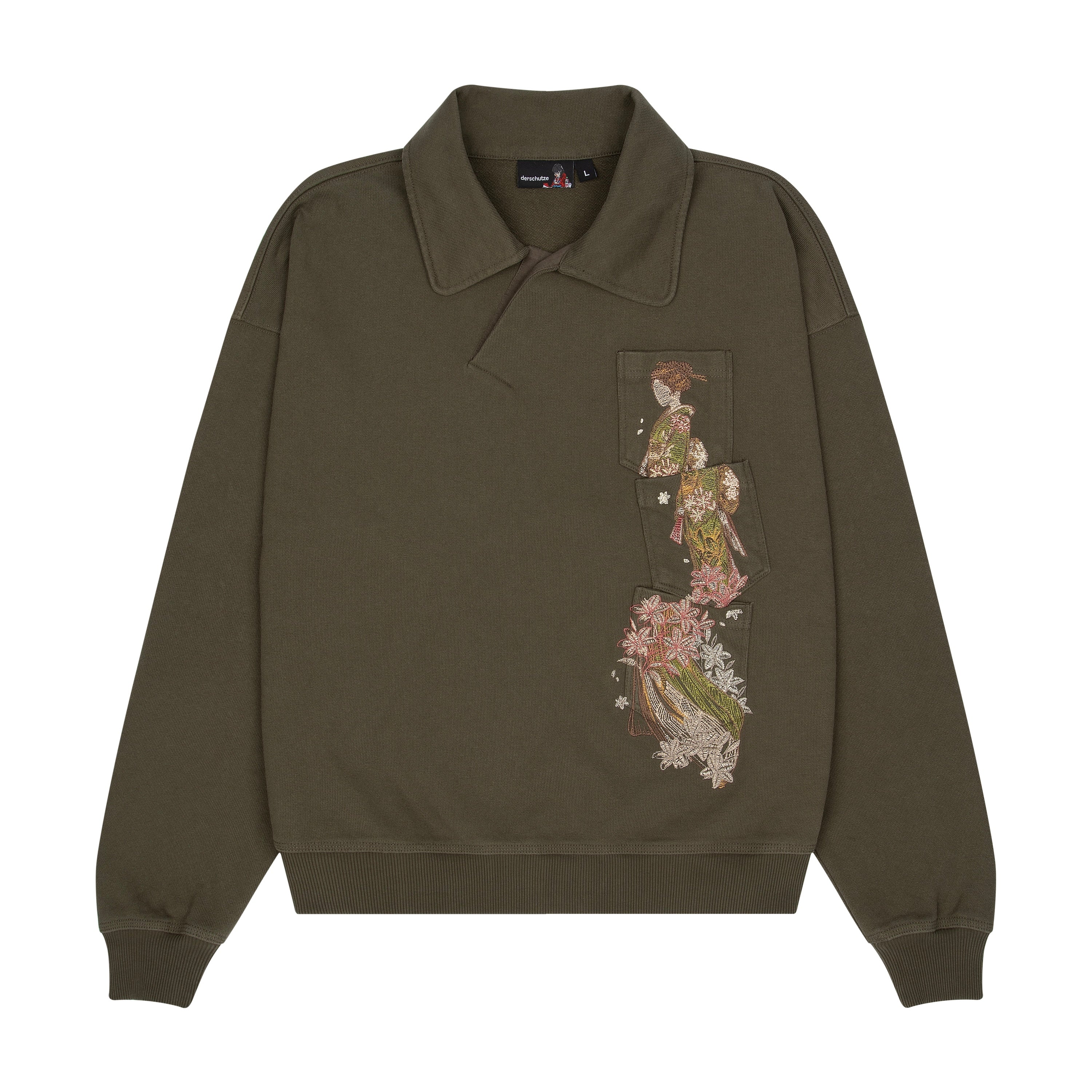 "yakuza v2" Polo Sweatshirt