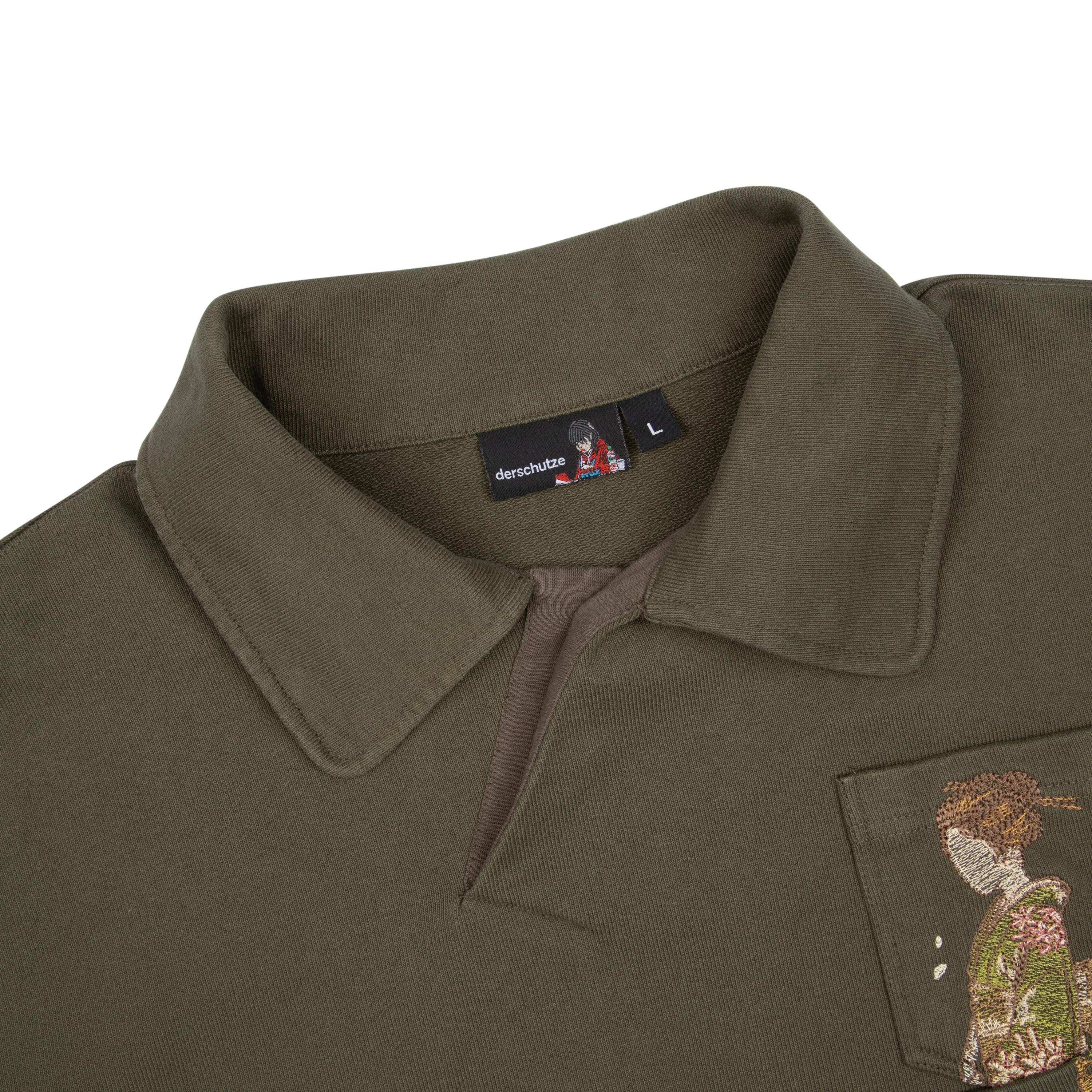 "yakuza v2" Polo Sweatshirt - Image 3