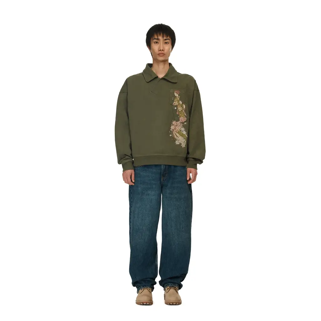 "yakuza v2" Polo Sweatshirt - Image 9