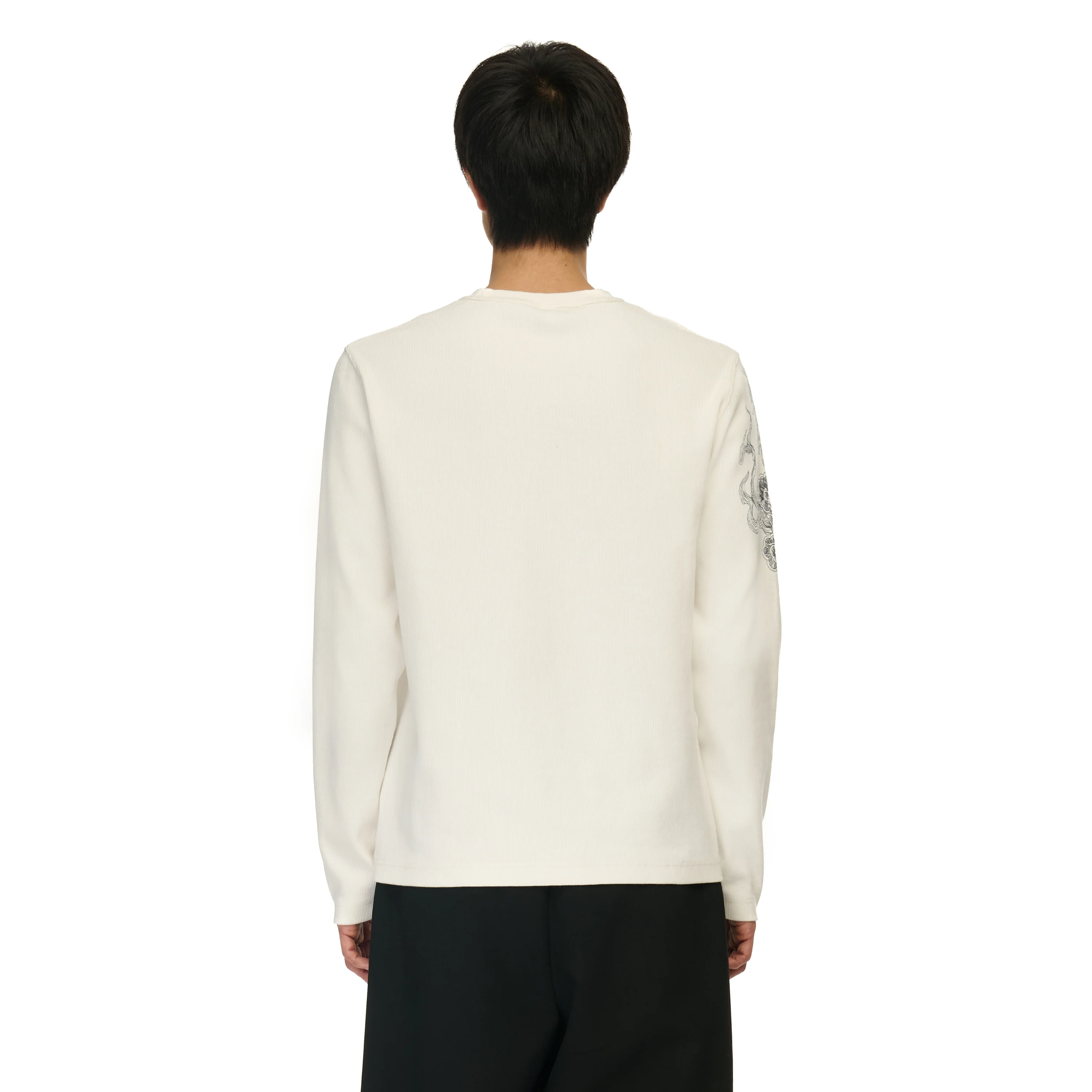 "yakuza v2" ribbed Longsleeve - Image 12