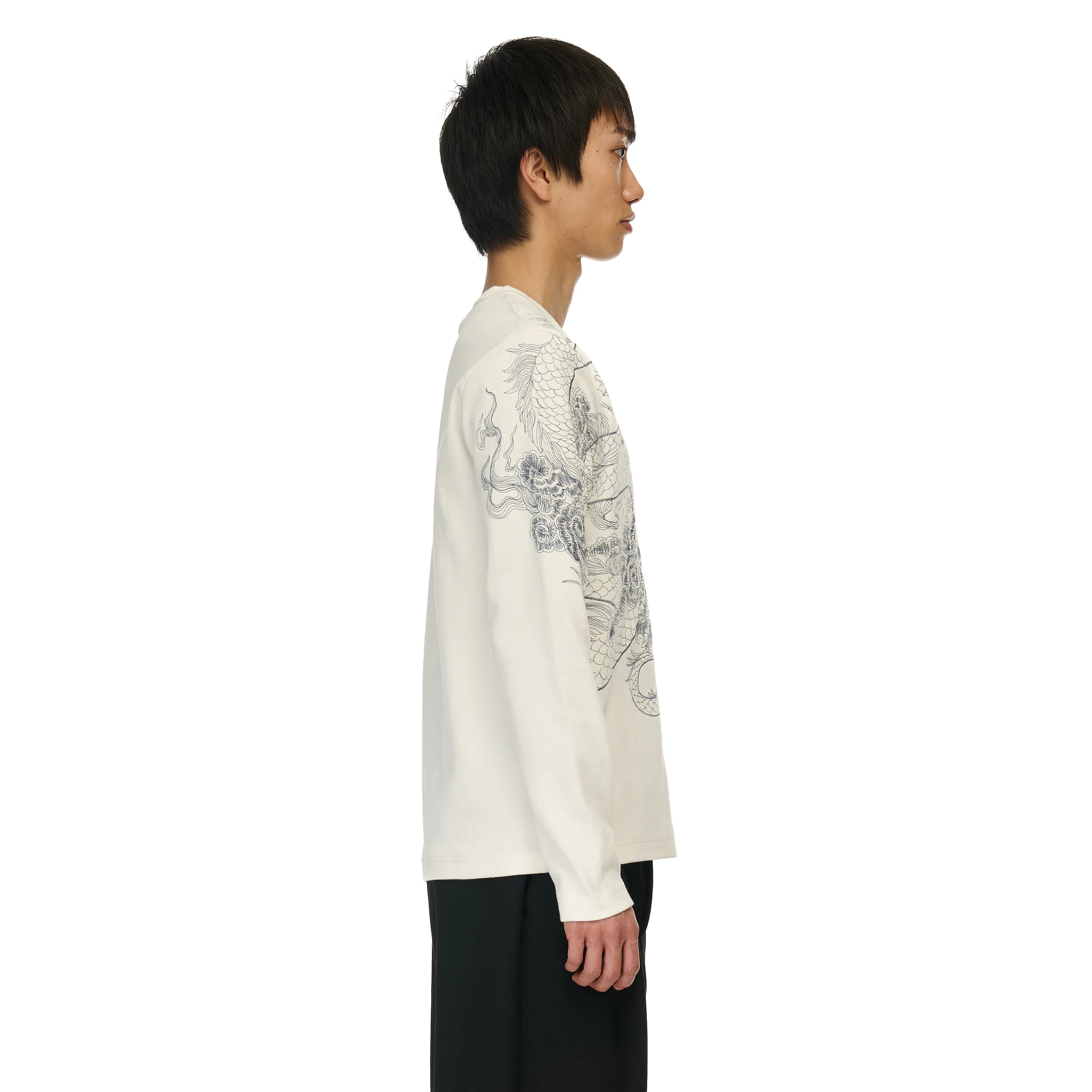 "yakuza v2" ribbed Longsleeve - Image 13