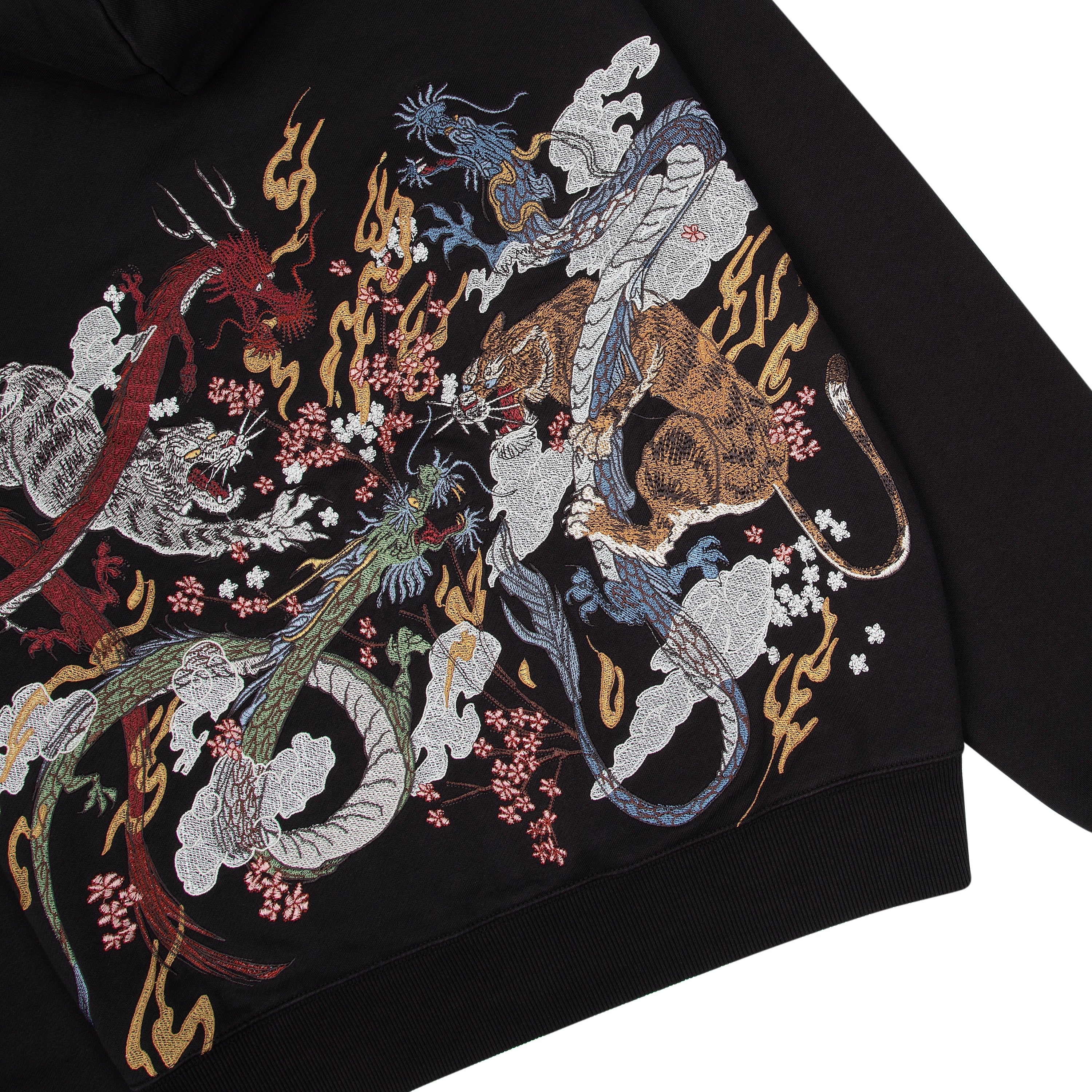 "yakuza v2" Zip Up dark grey - Image 7