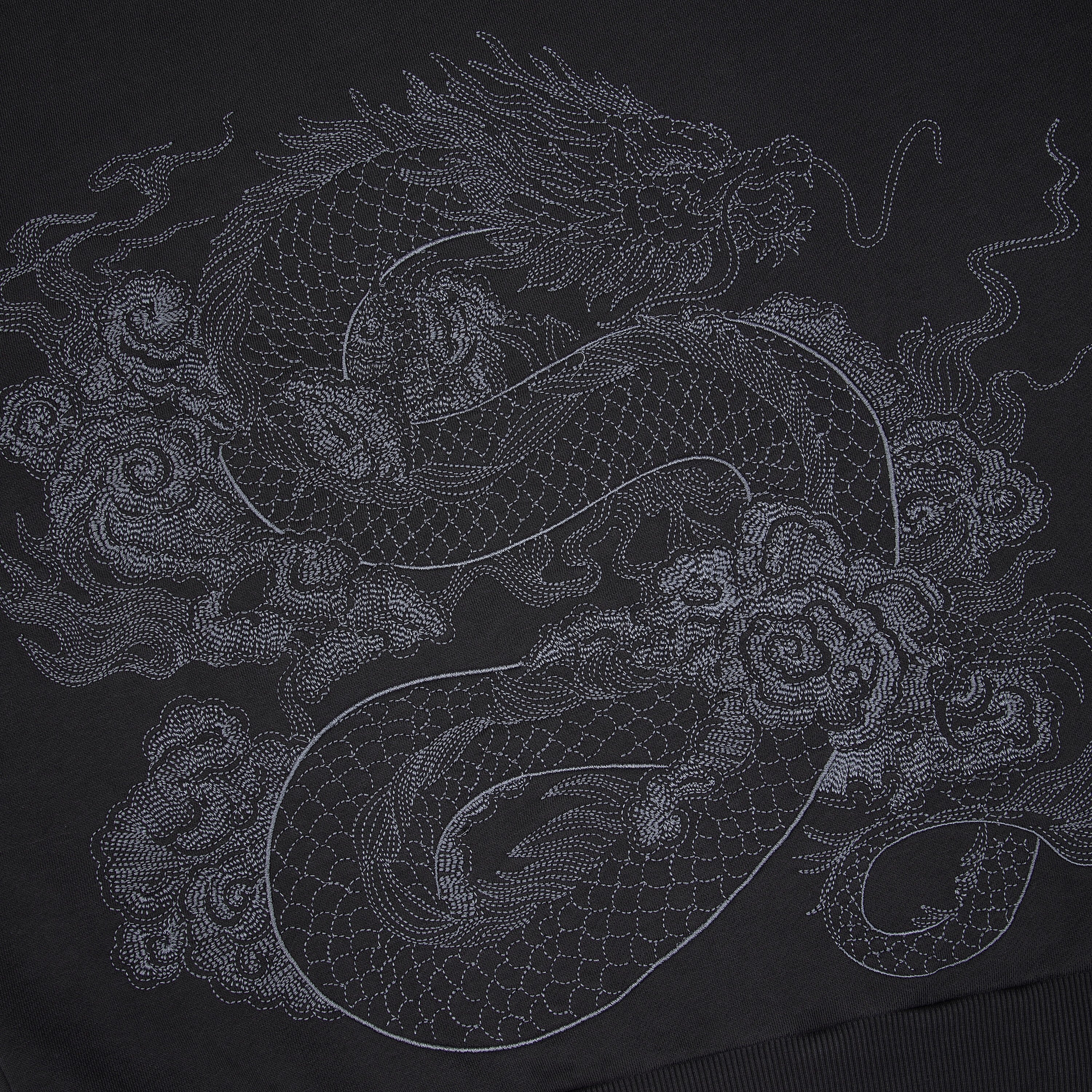 "yakuza v2" Zip Up grey - Image 5