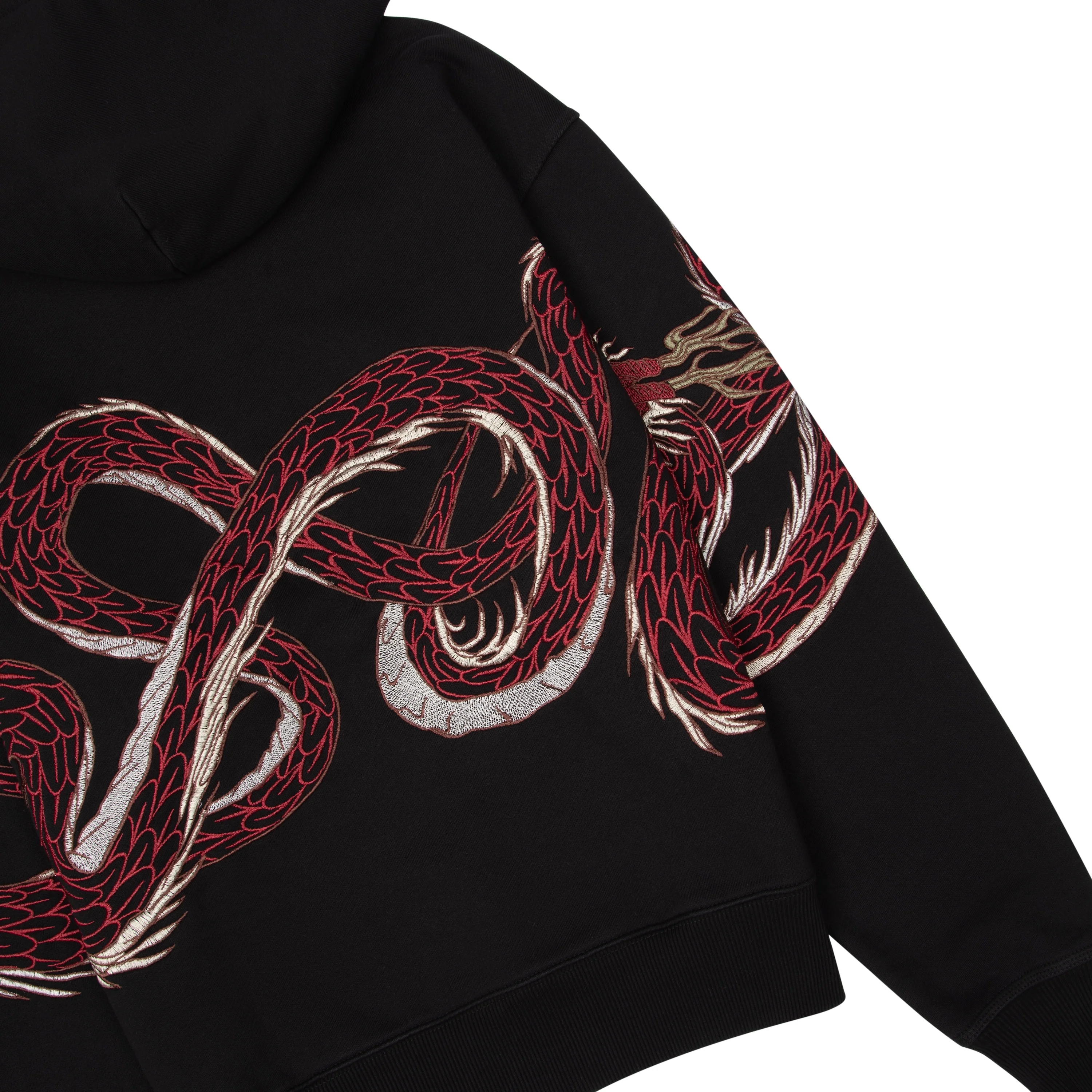 "yakuza v3" Hoodie black - Image 8