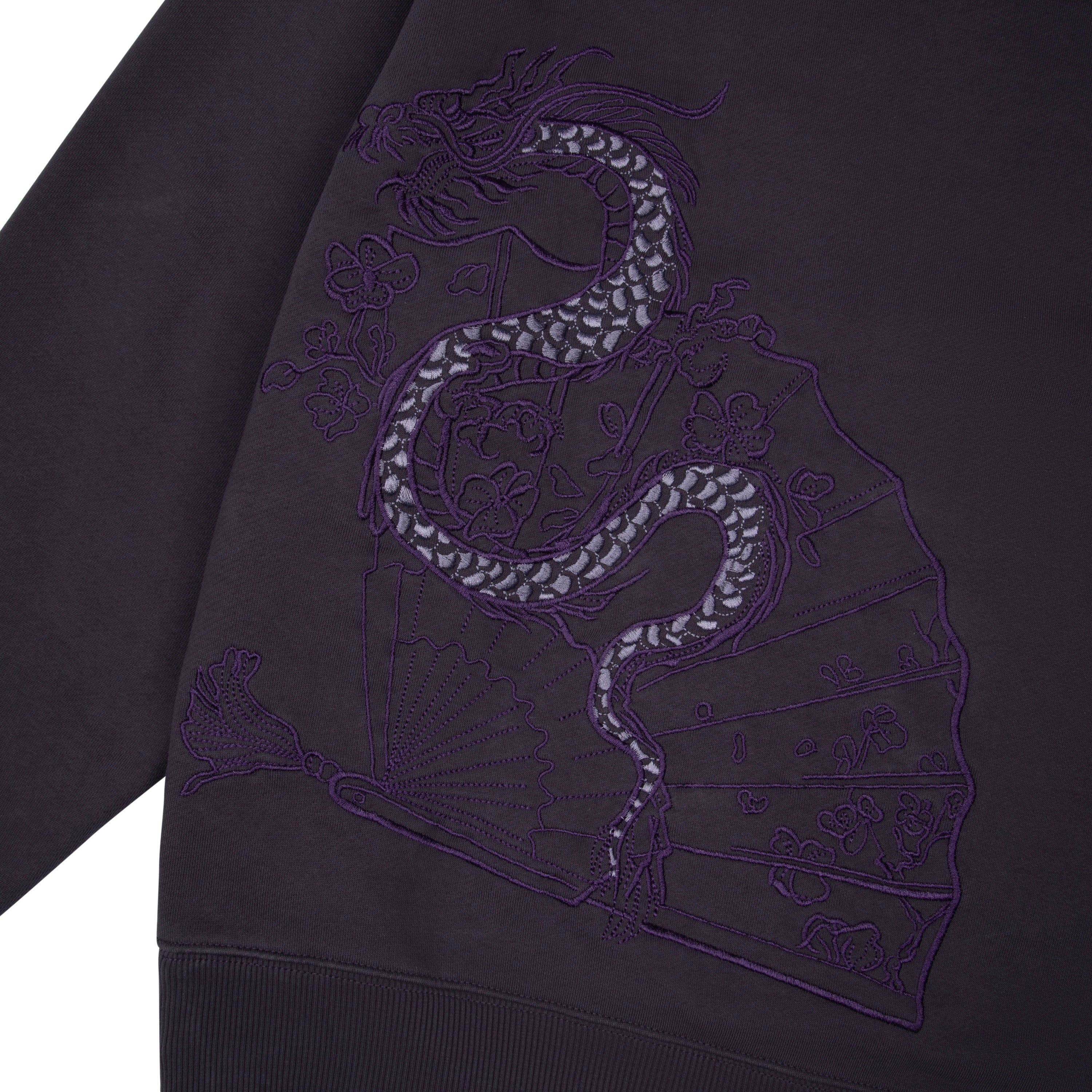 "yakuza v3" Hoodie purple - Image 5