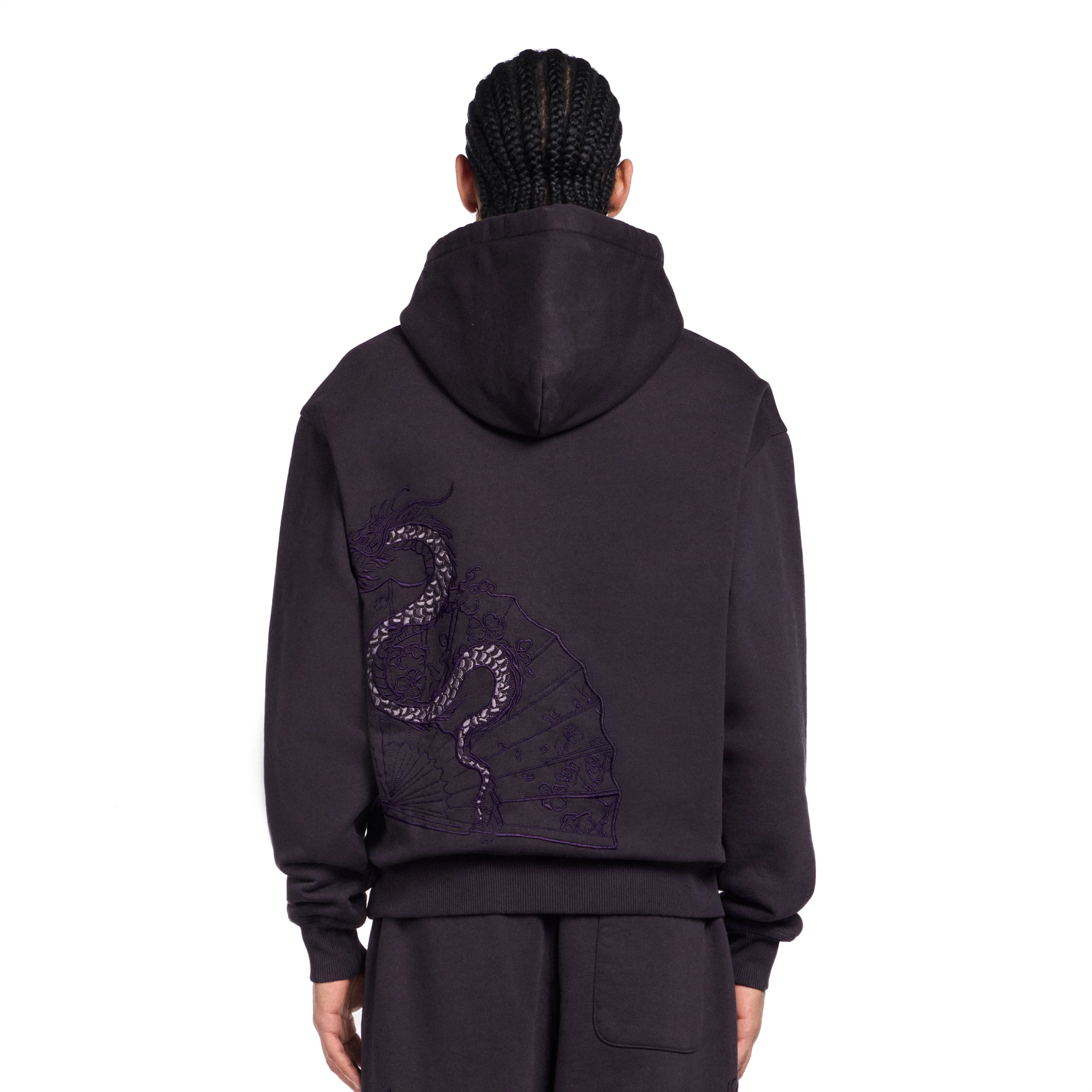 "yakuza v3" Hoodie purple - Image 6