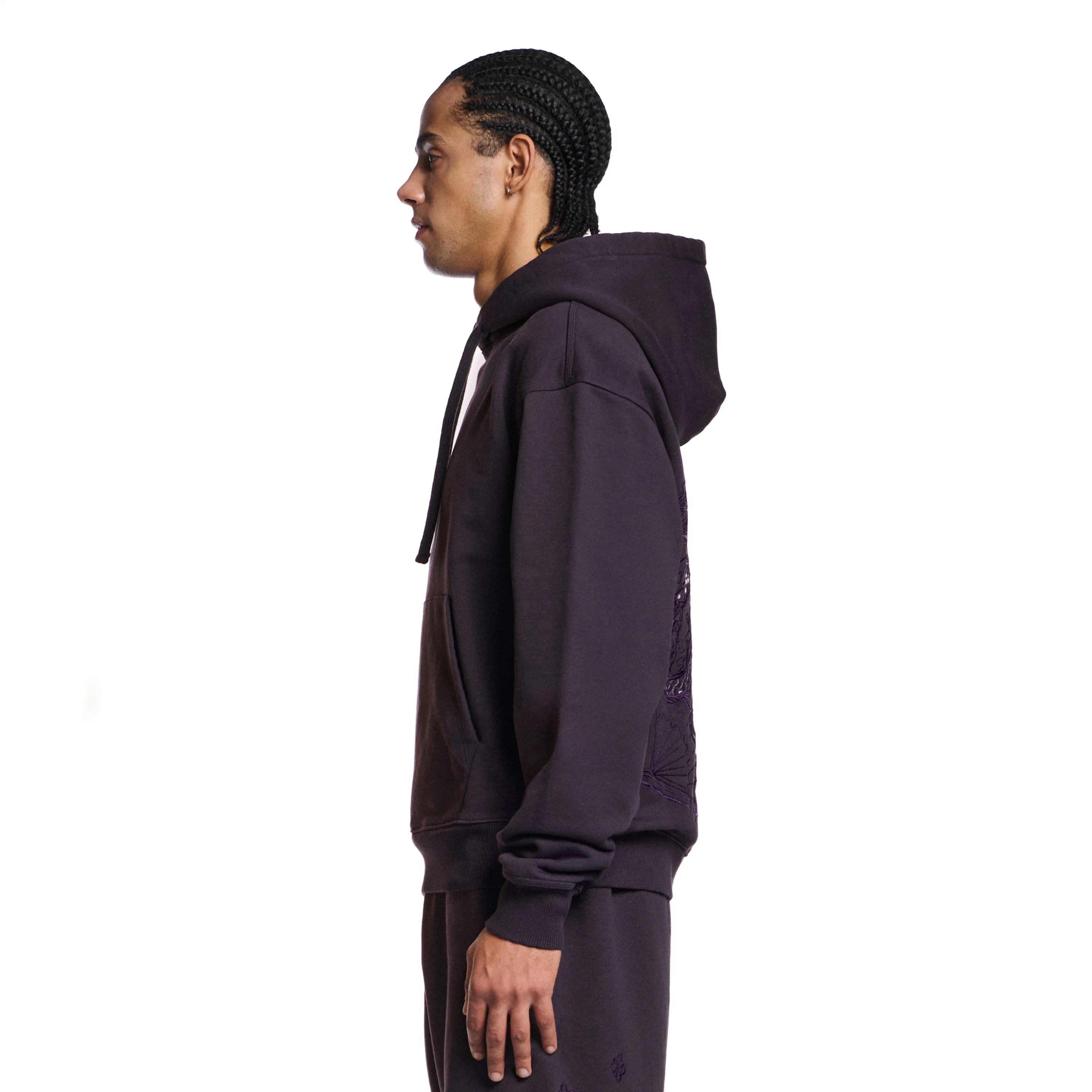 "yakuza v3" Hoodie purple - Image 9