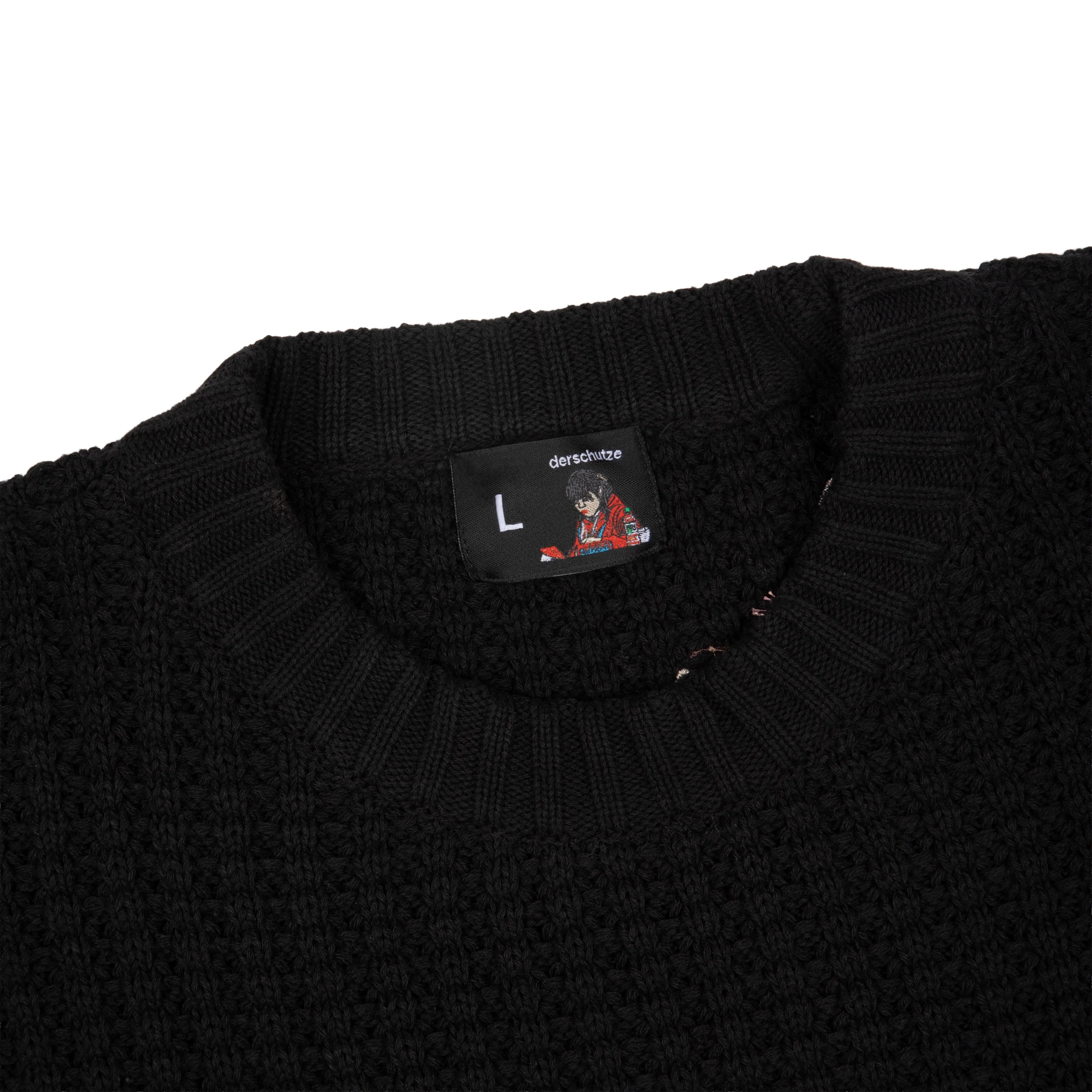 "yakuza v3" Knit black - Image 3
