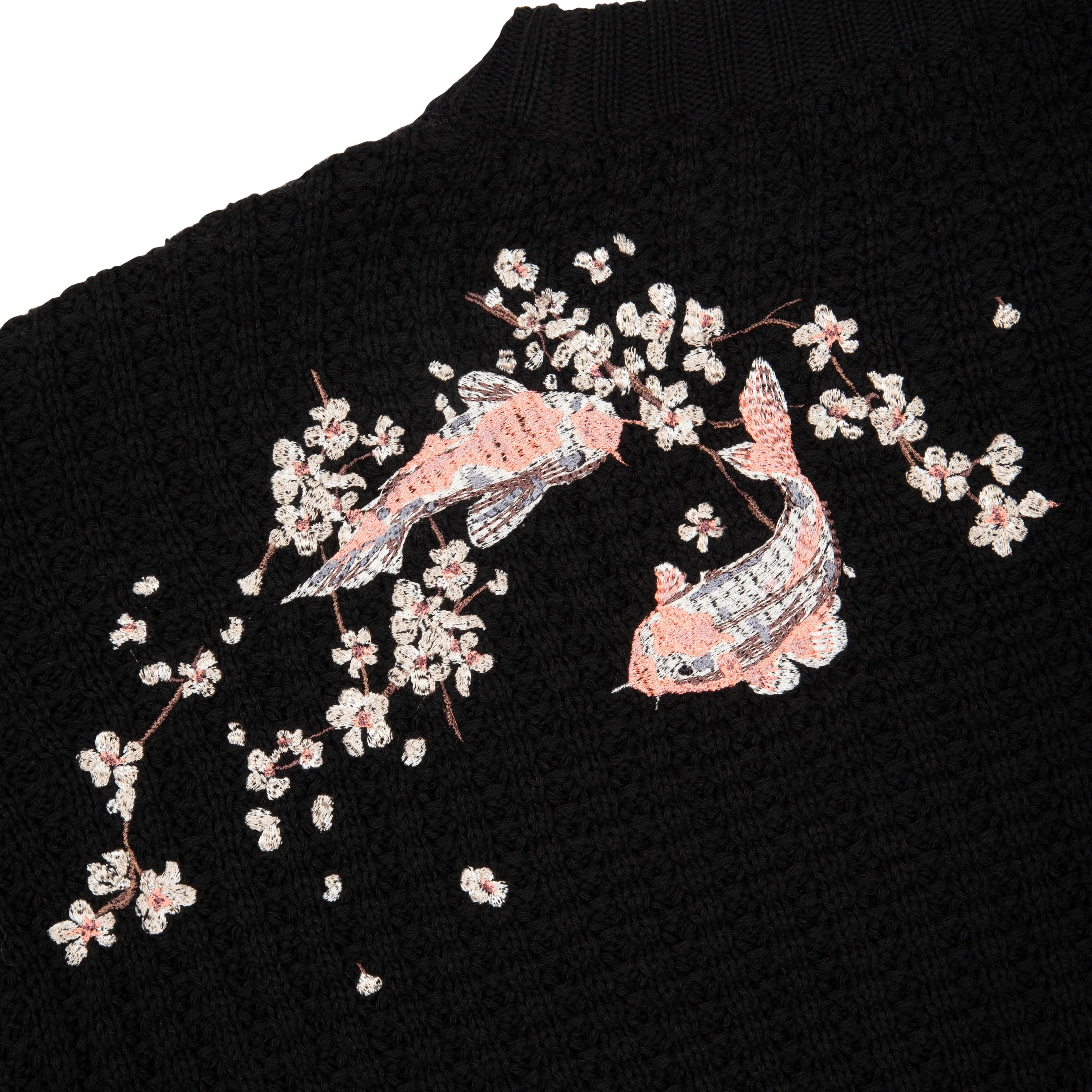 "yakuza v3" Knit black - Image 4