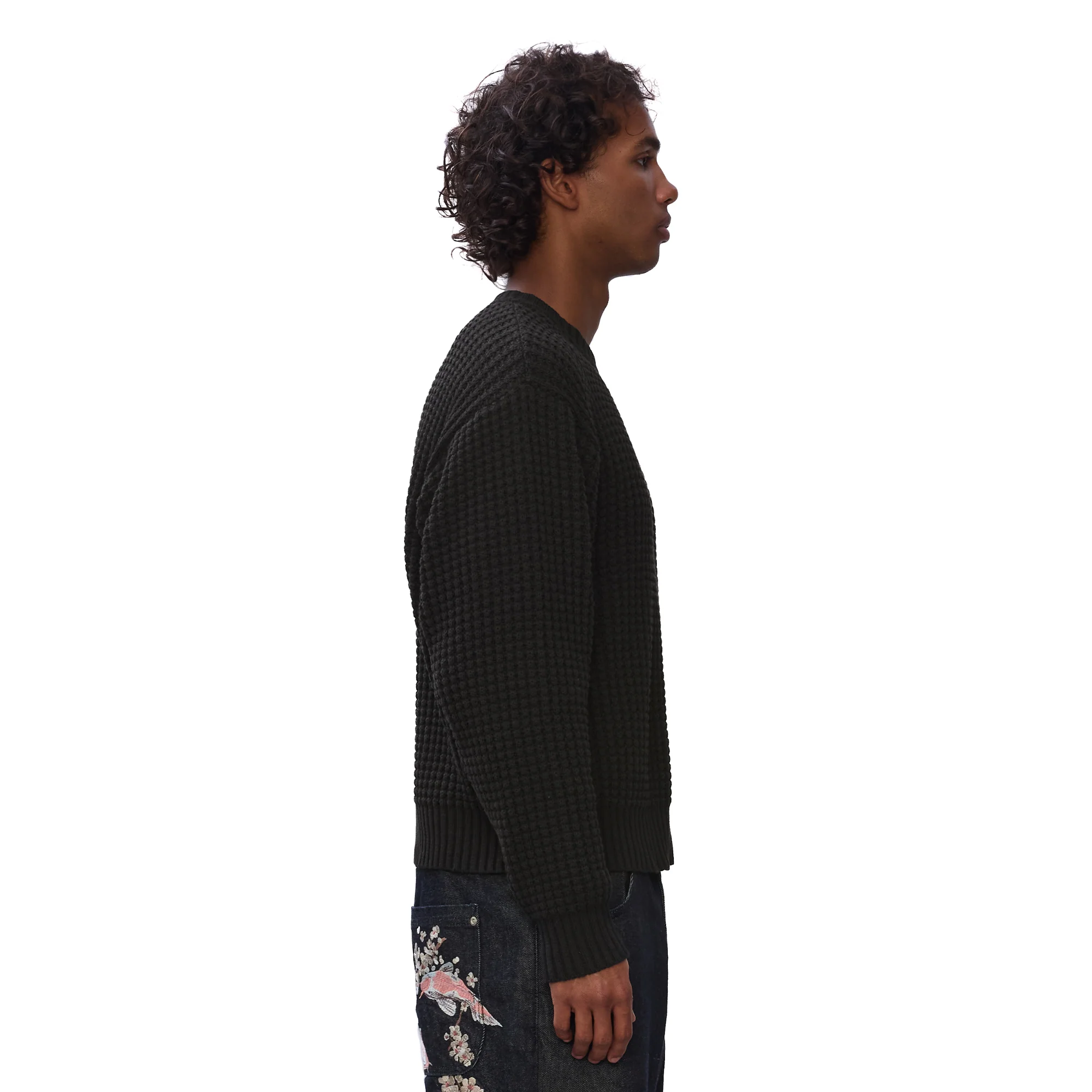 "yakuza v3" Knit black - Image 7