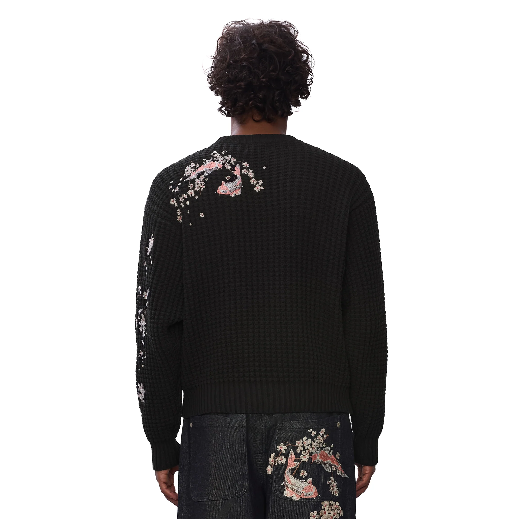 "yakuza v3" Knit black - Image 8