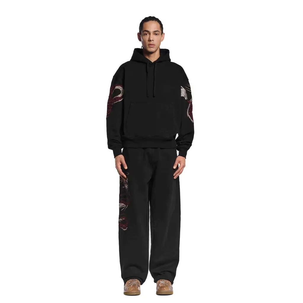 "yakuza v3" Sweatpants black 02 - Image 11