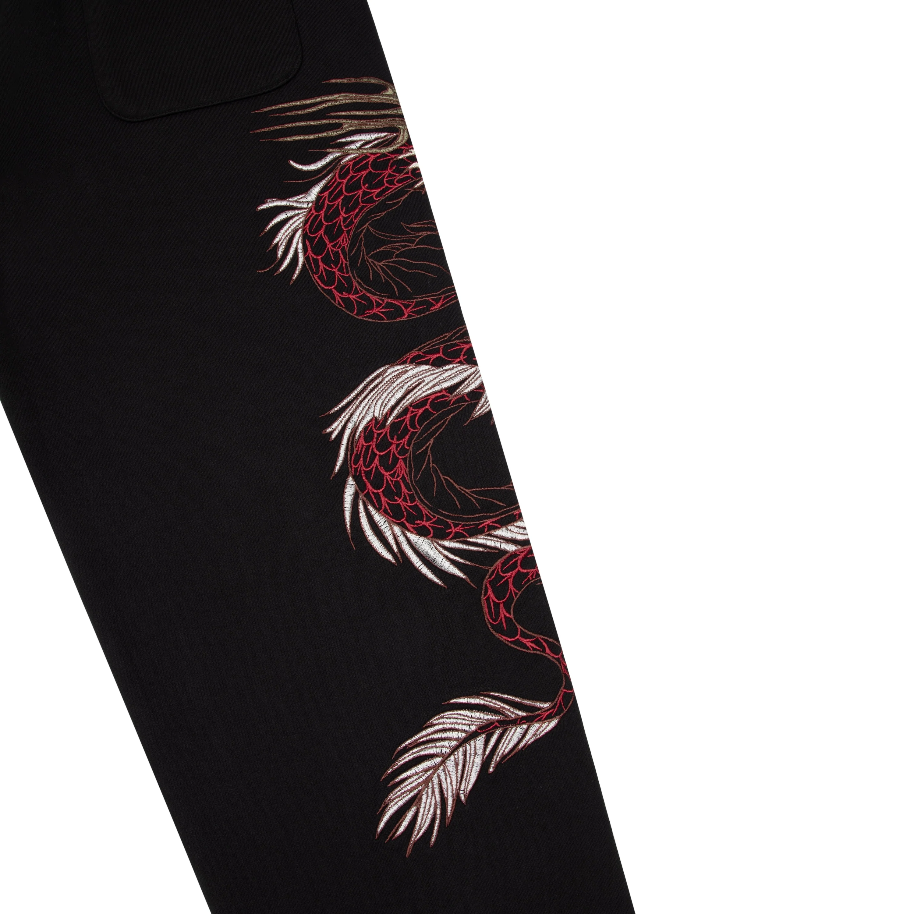 "yakuza v3" Sweatpants black 02 - Image 5