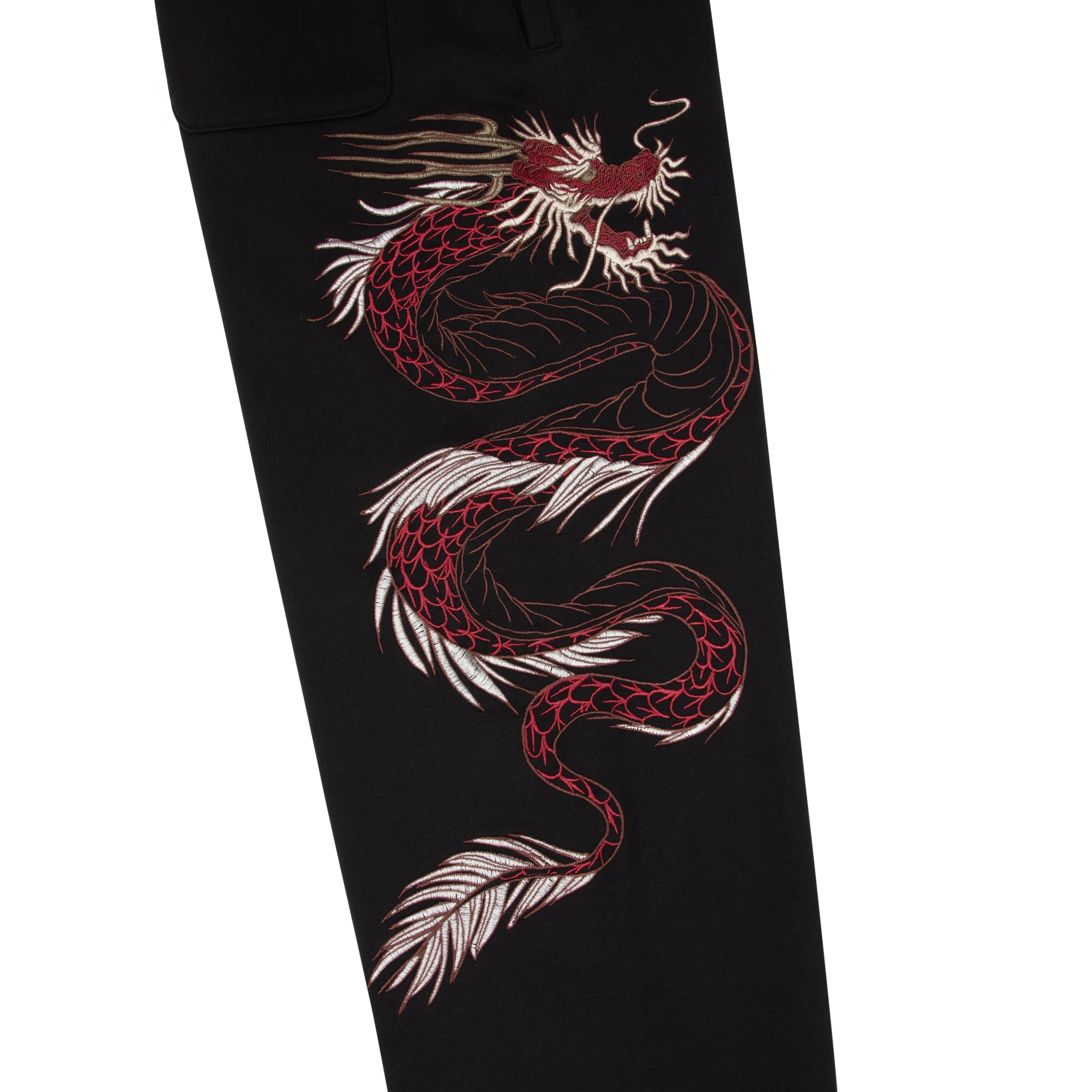 "yakuza v3" Sweatpants black 02 - Image 6