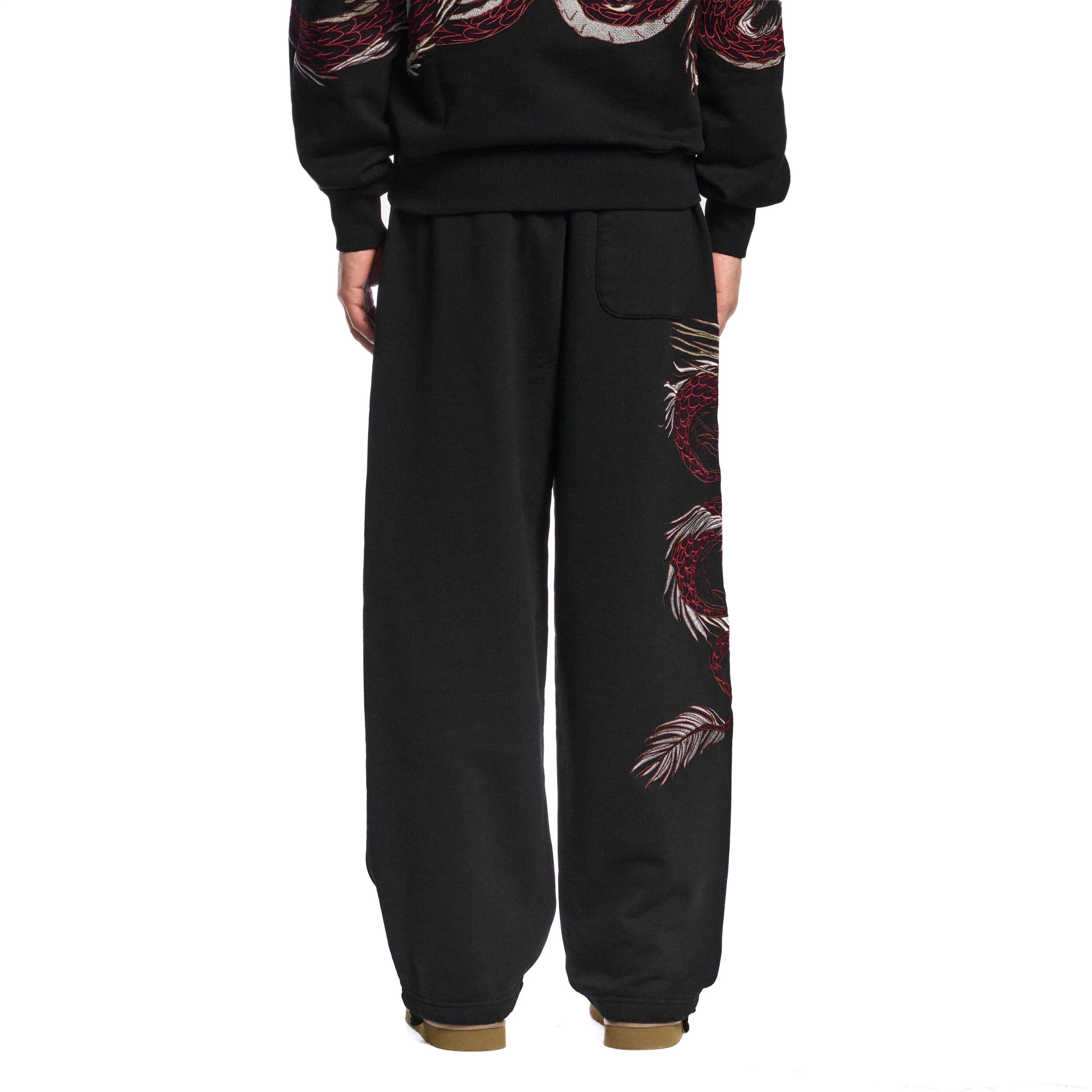 "yakuza v3" Sweatpants black 02 - Image 7