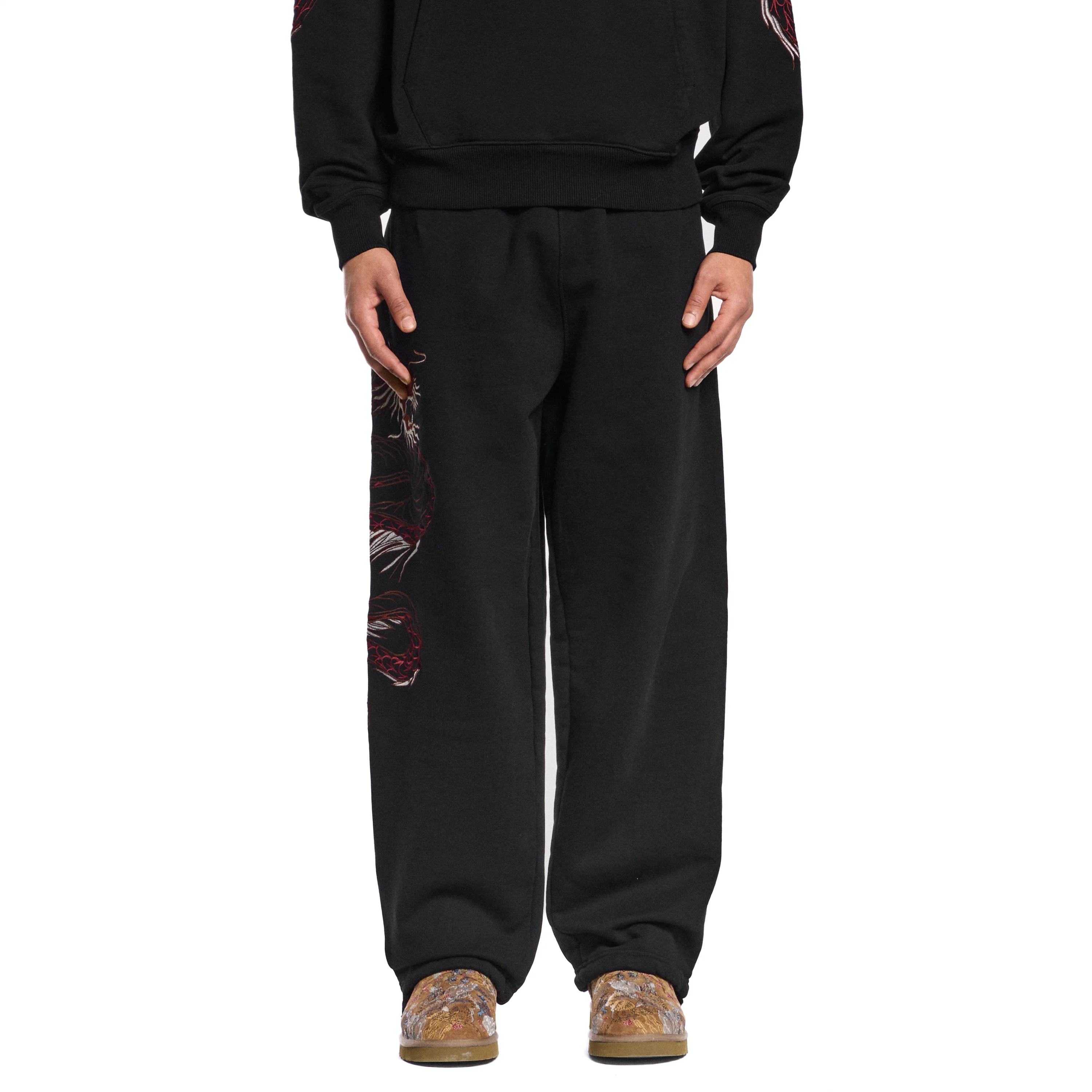 "yakuza v3" Sweatpants black 02 - Image 9