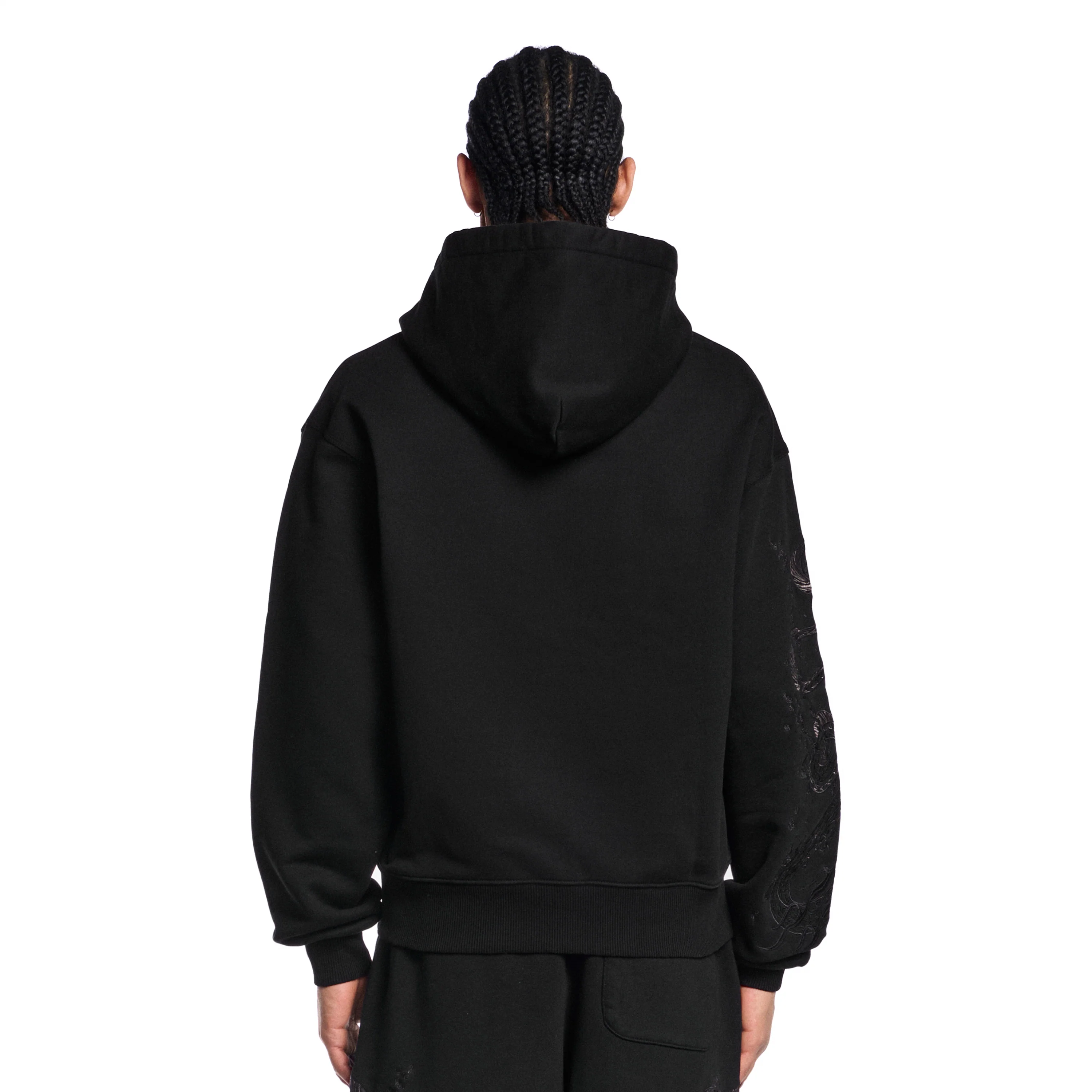 "yakuza v3" Zip Up black - Image 10