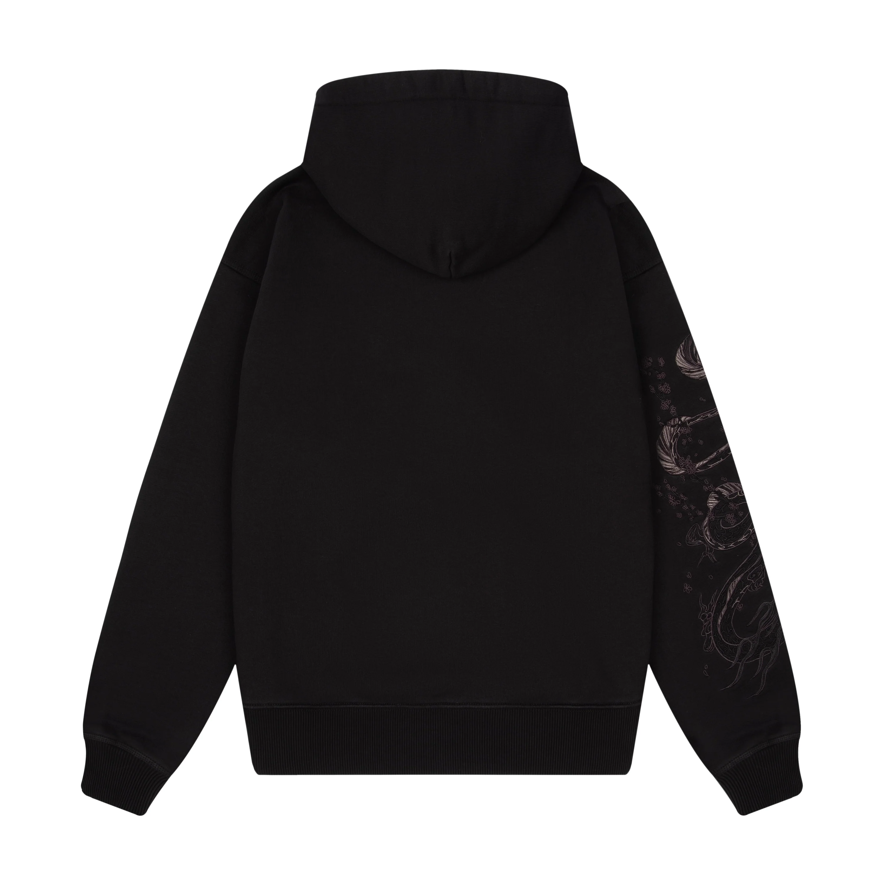 "yakuza v3" Zip Up black - Image 2