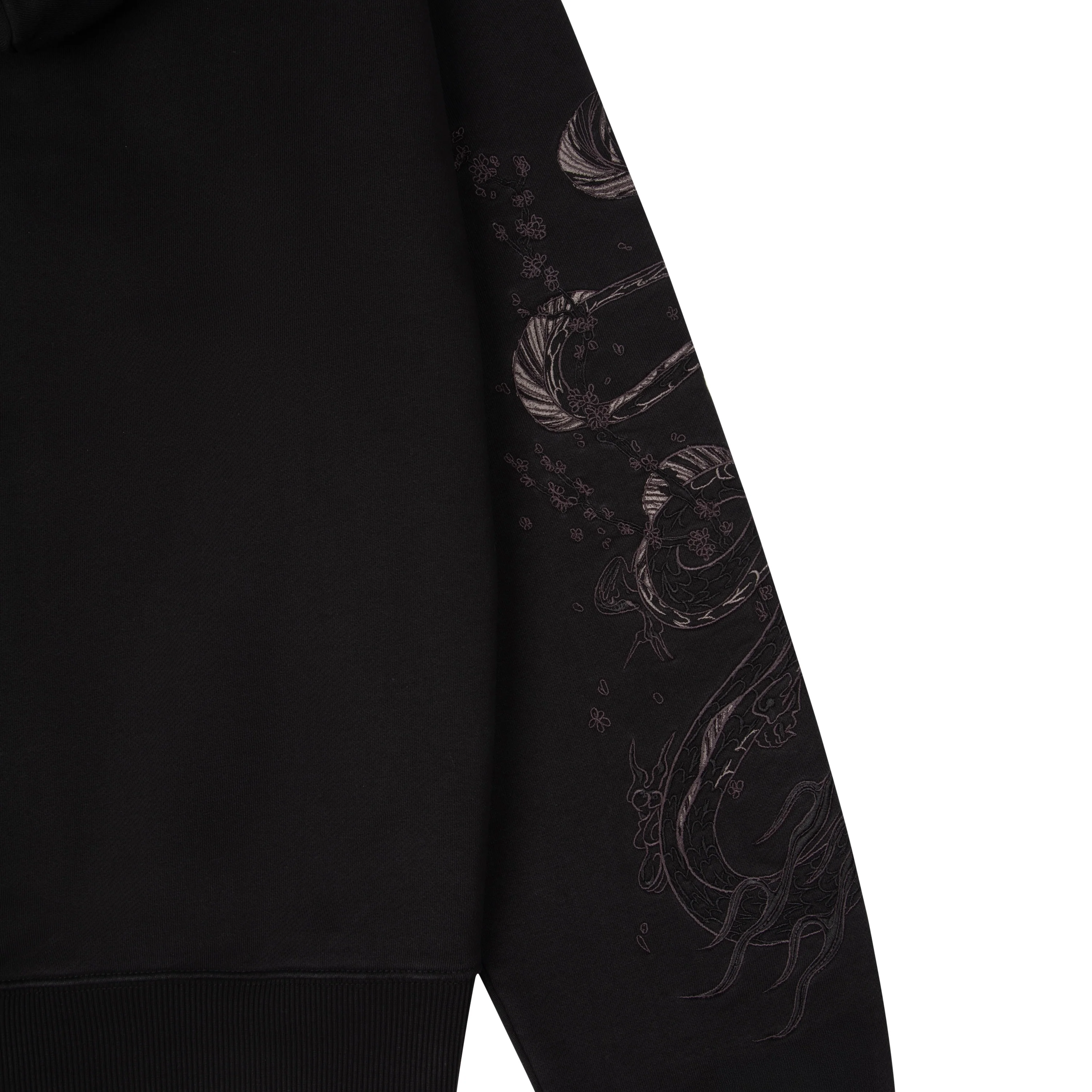 "yakuza v3" Zip Up black - Image 7