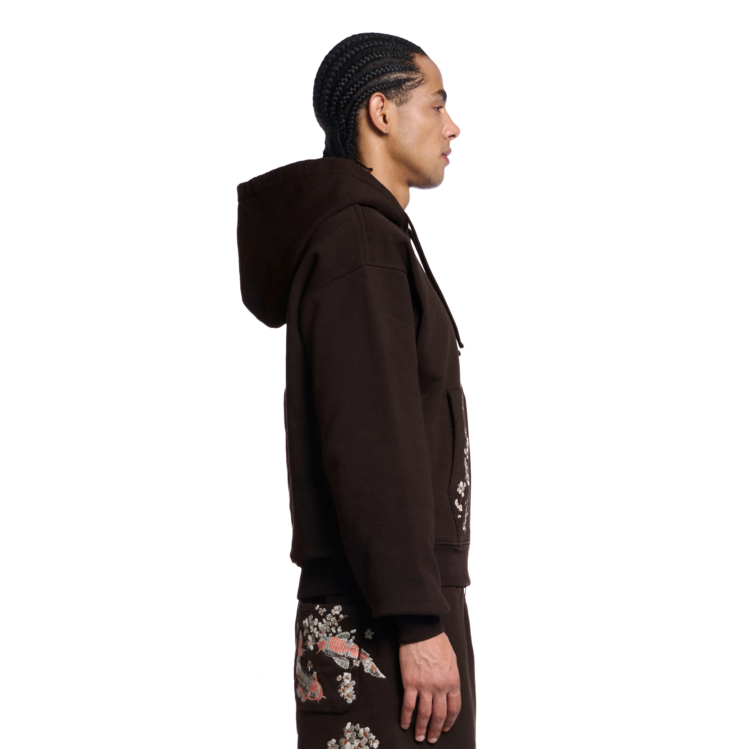 "yakuza v3" Zip Up brown - Image 13