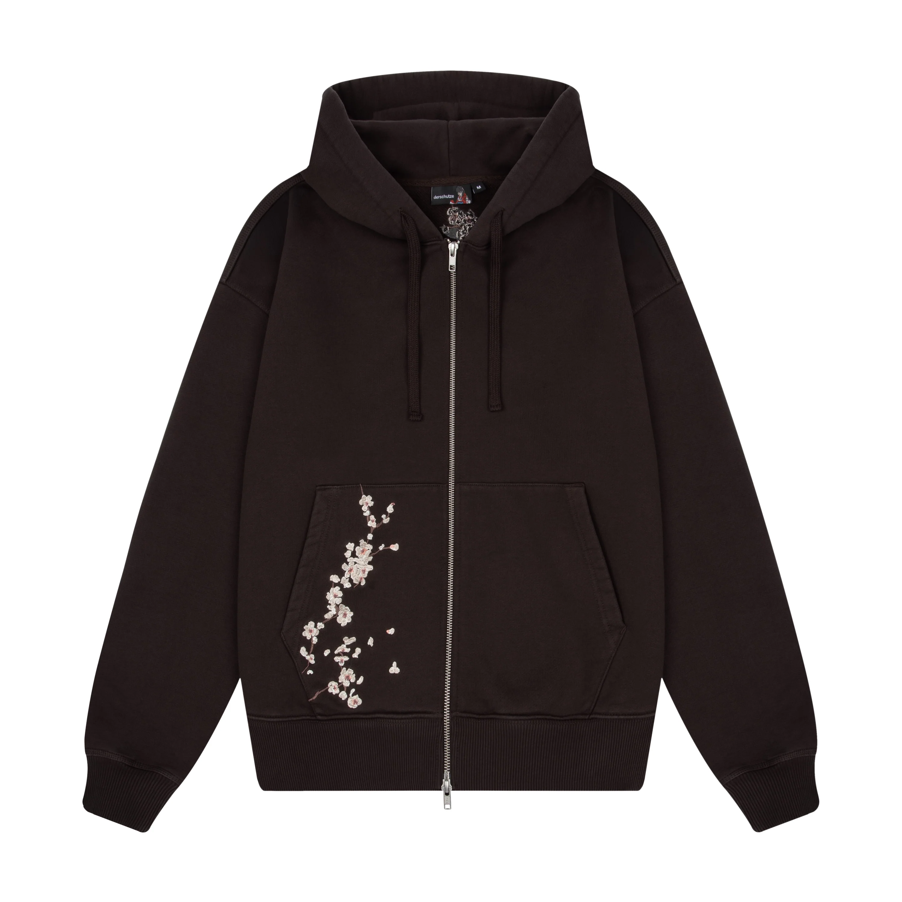 "yakuza v3" Zip Up brown - Image 2