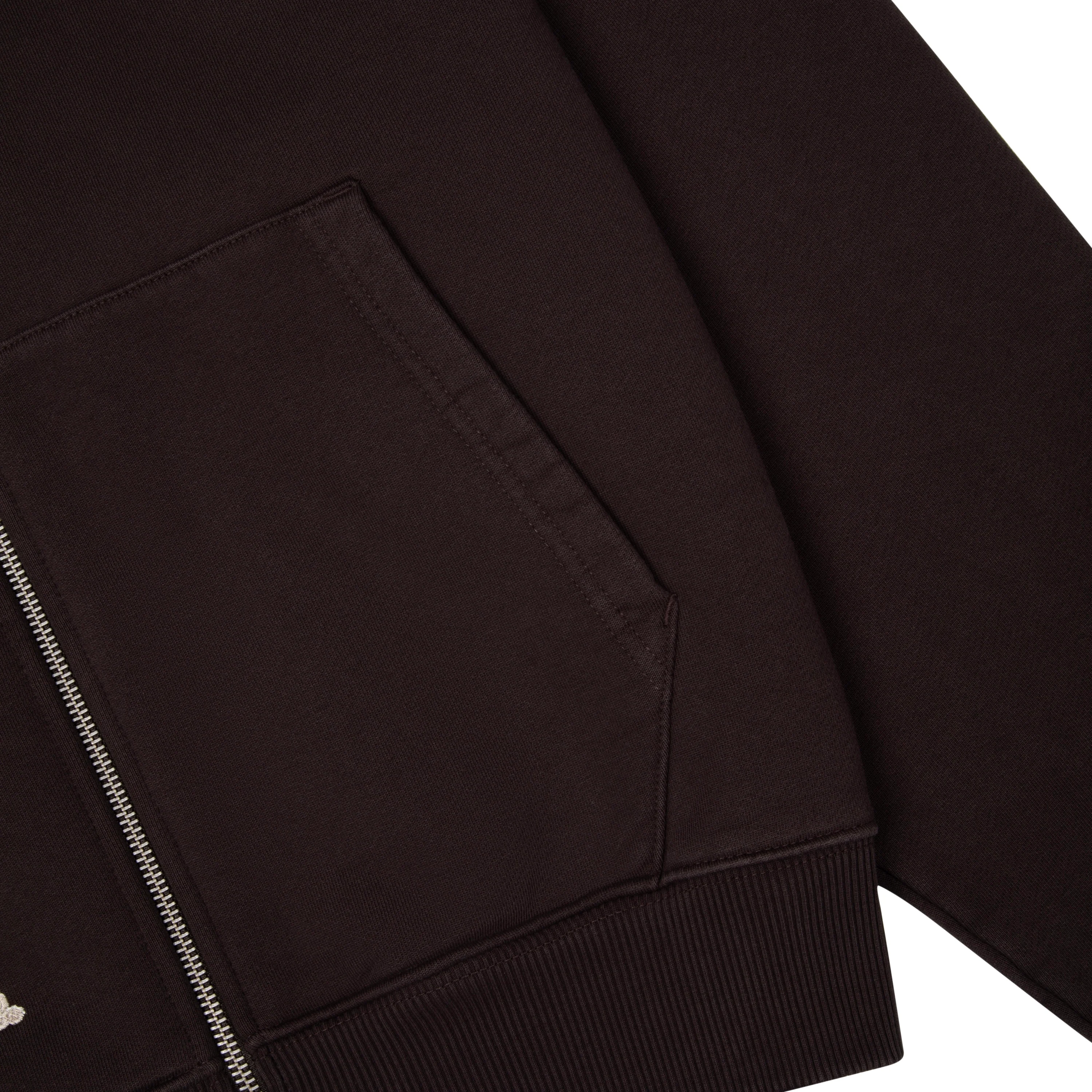 "yakuza v3" Zip Up brown - Image 4