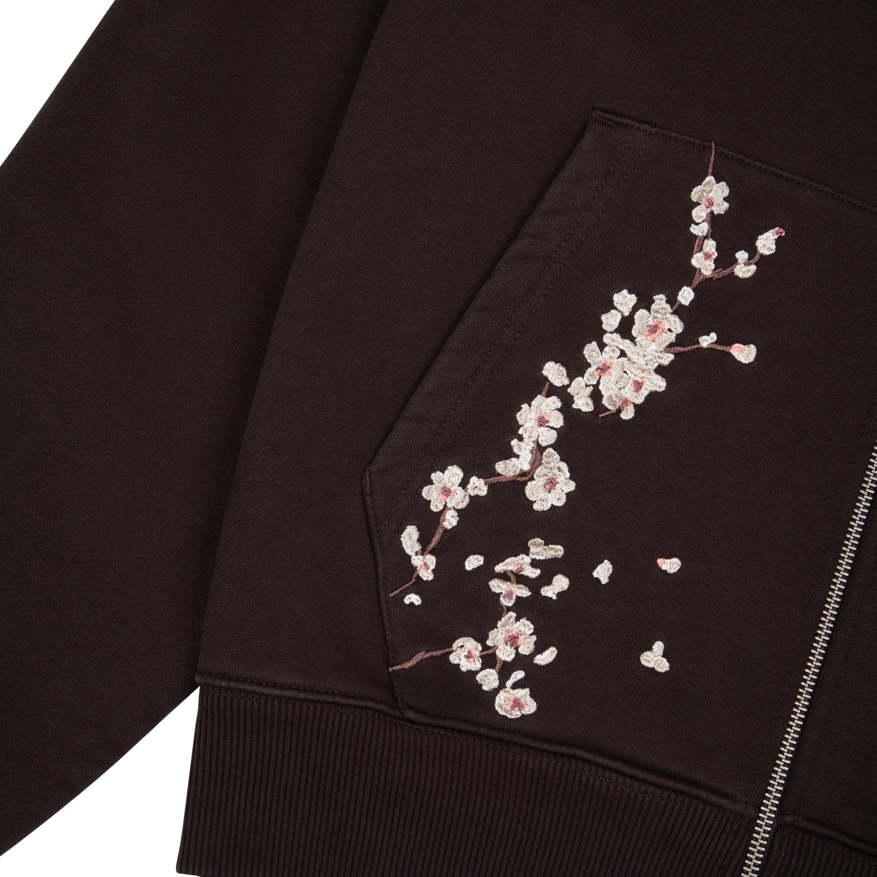 "yakuza v3" Zip Up brown - Image 5