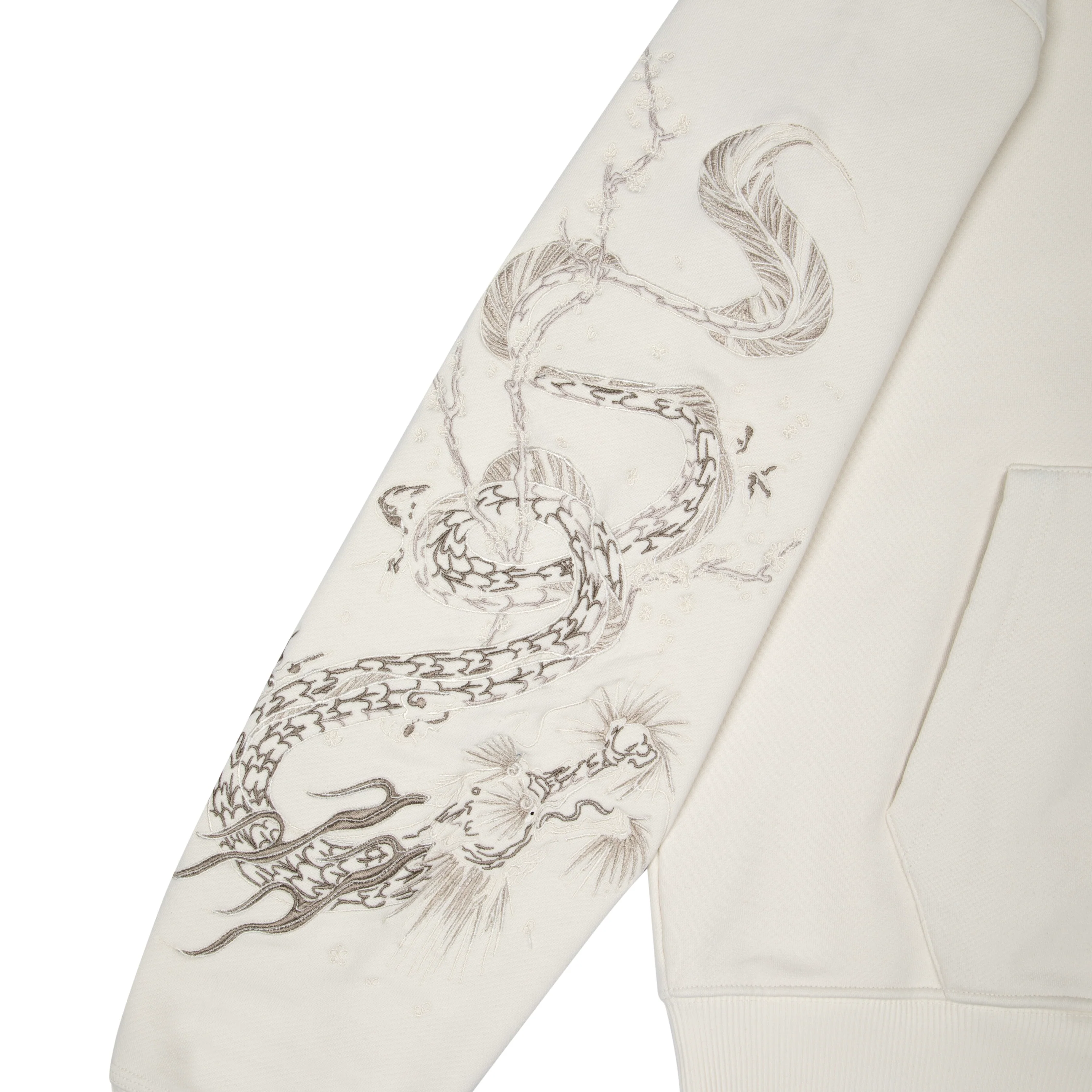 "yakuza v3" Zip Up off white - Image 6