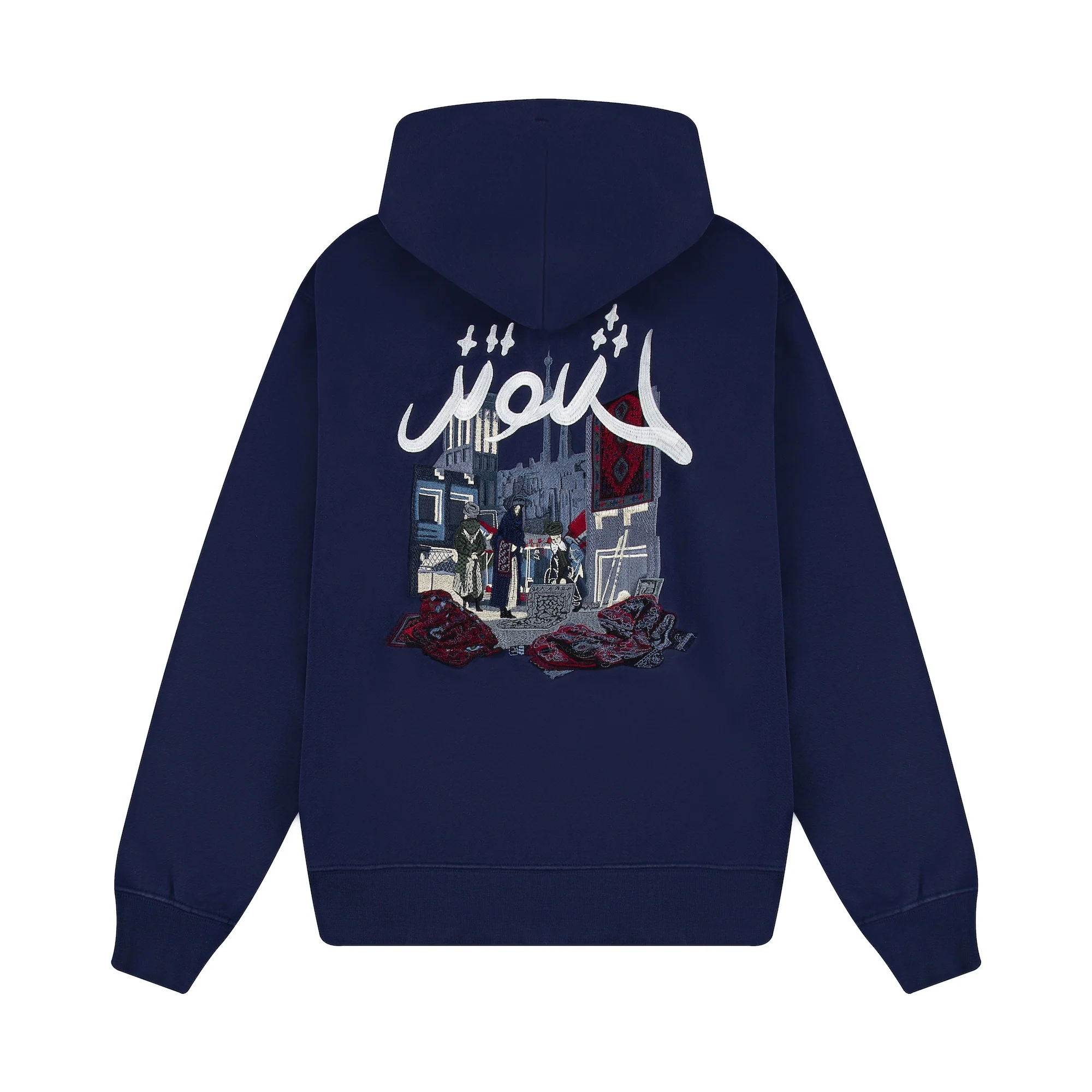 "yasmin v2" Zip Up Navy - Image 2