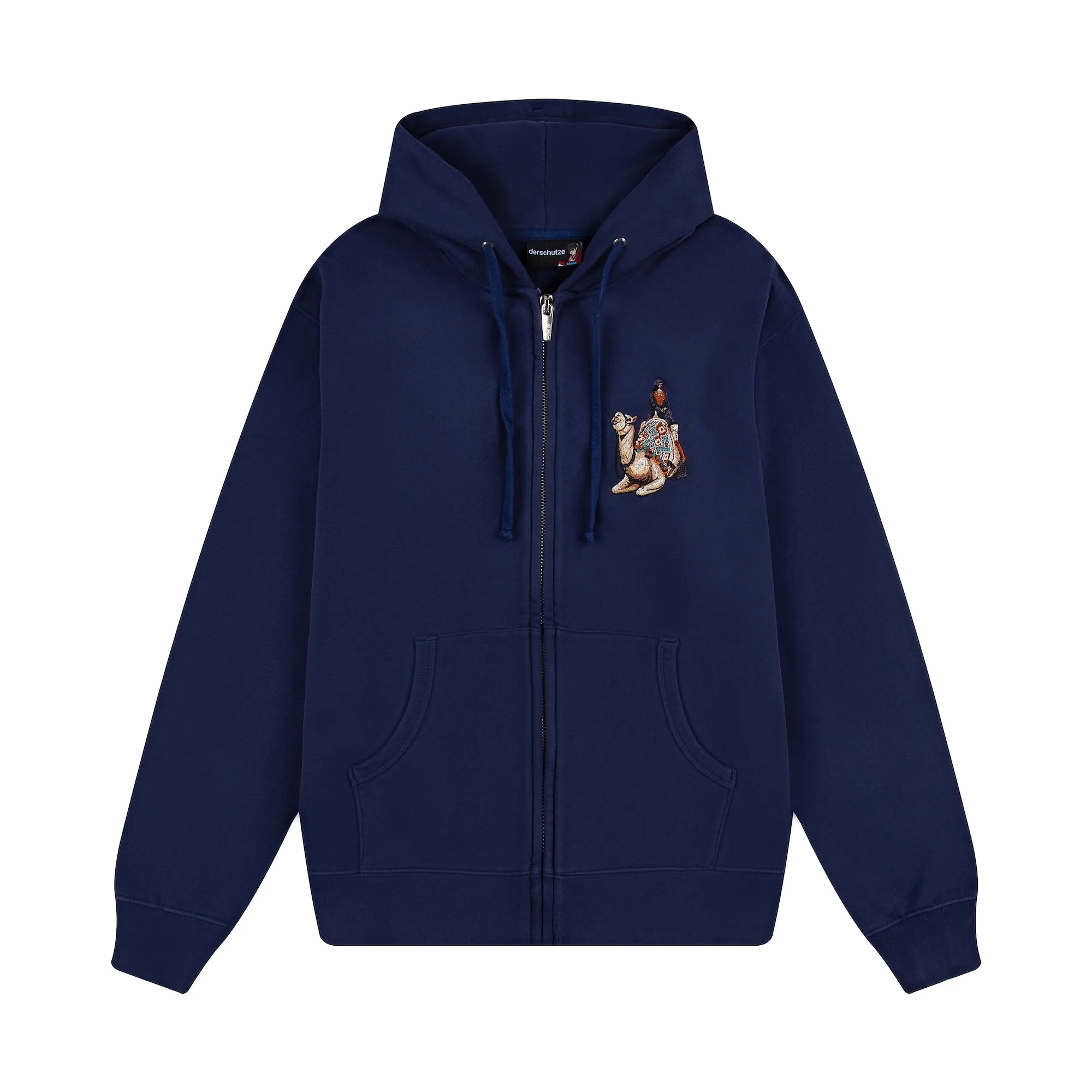 "yasmin v2" Zip Up Navy - Image 3