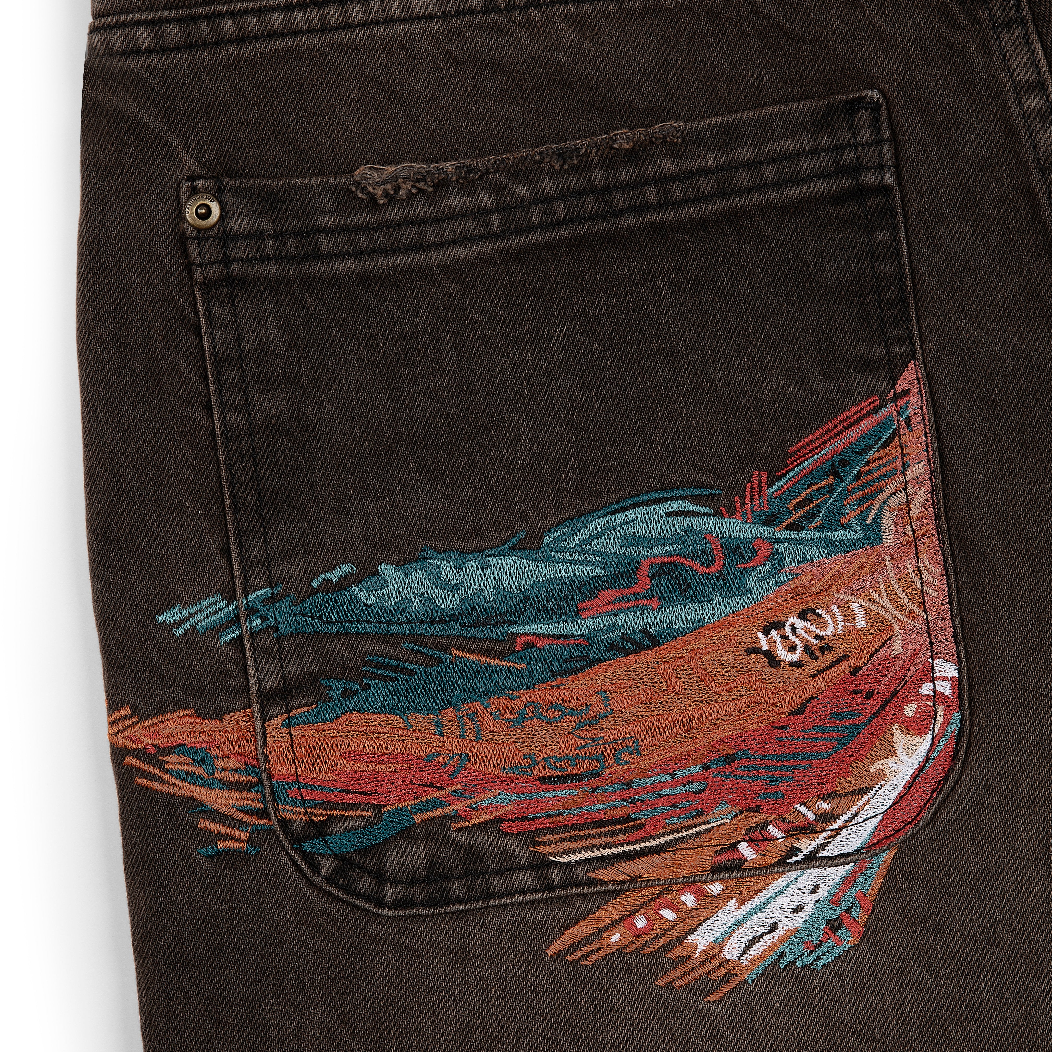 "yasmin v3" denim brown - Image 3
