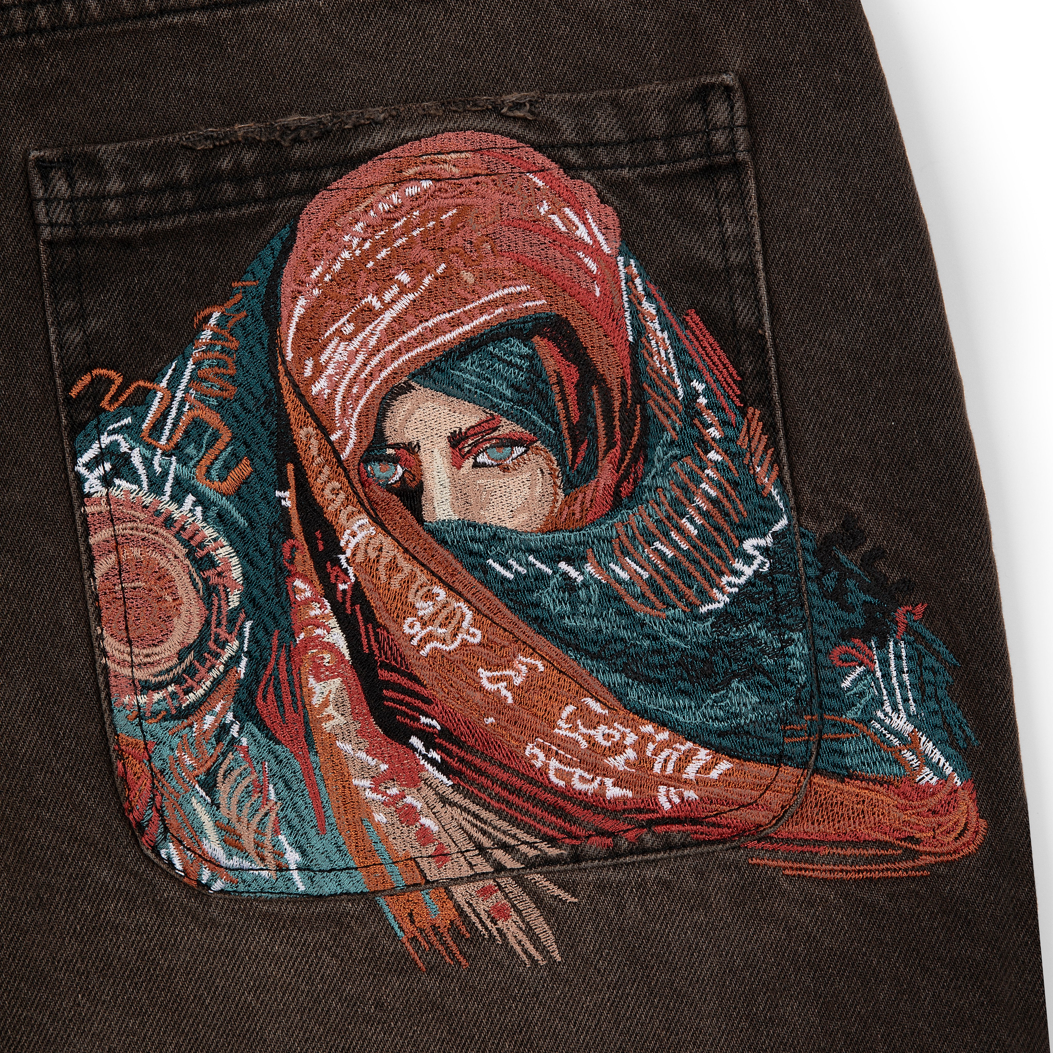 "yasmin v3" denim brown - Image 4