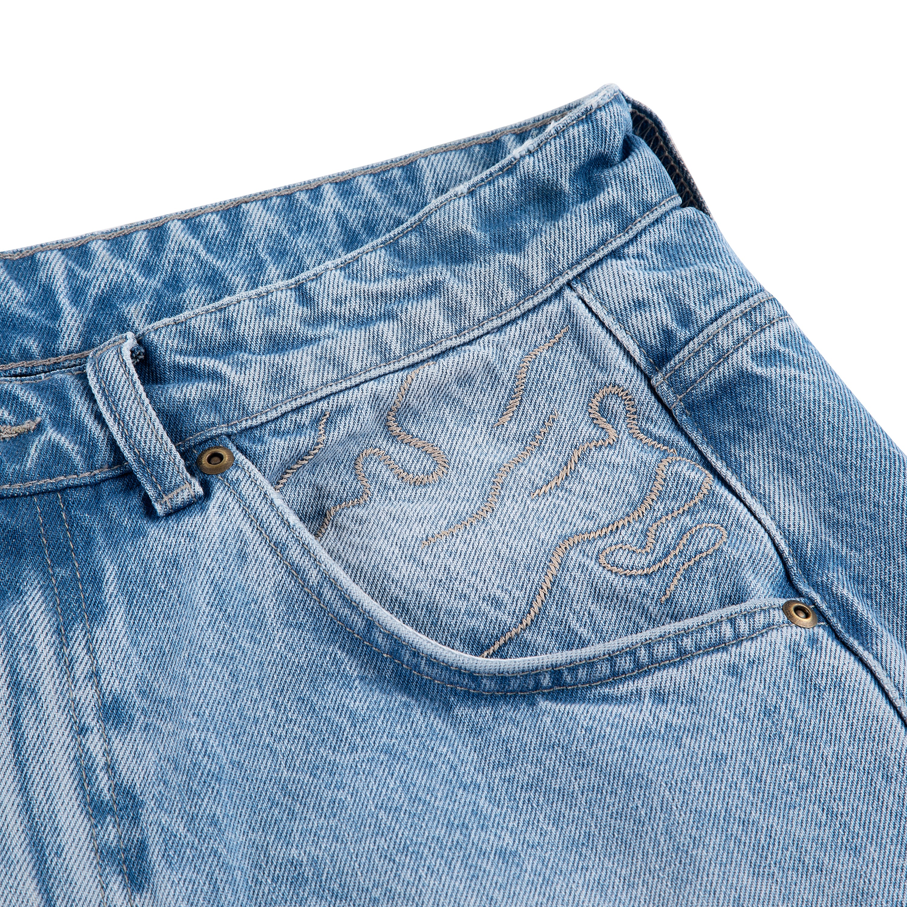 "yasmin v3" Jorts blue updated fit - Image 7